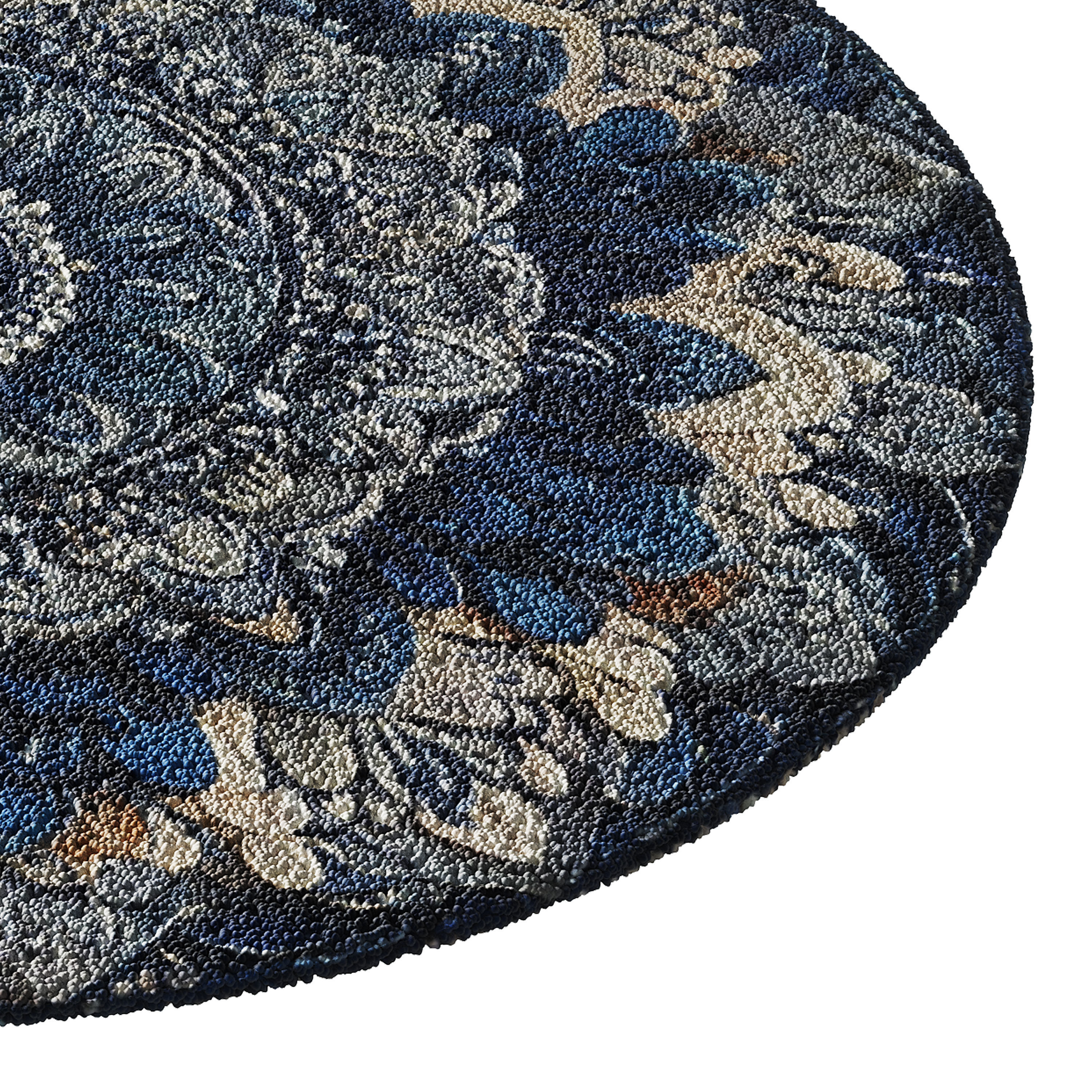 round carpet 27 3D model_7