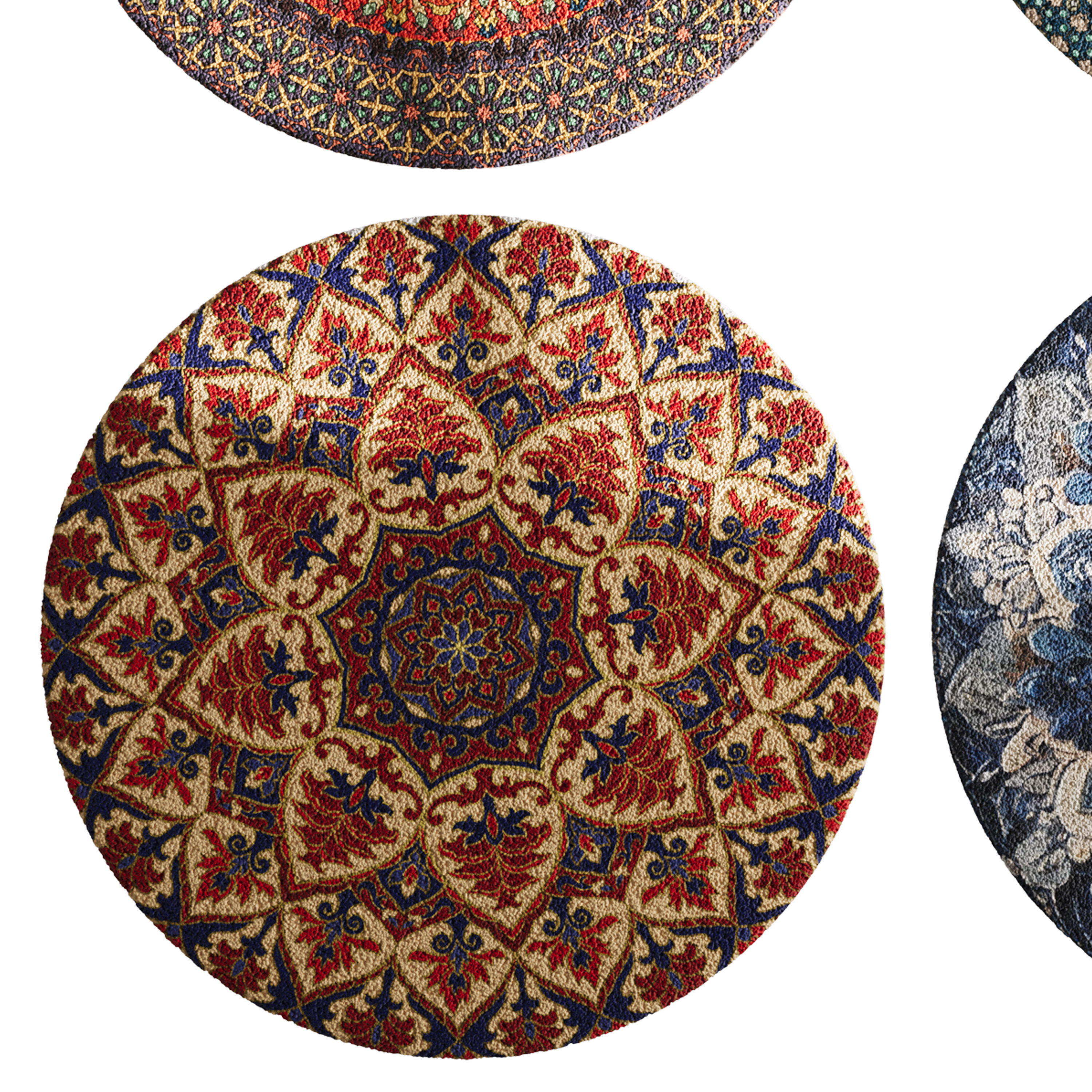round carpet 27 3D model_4