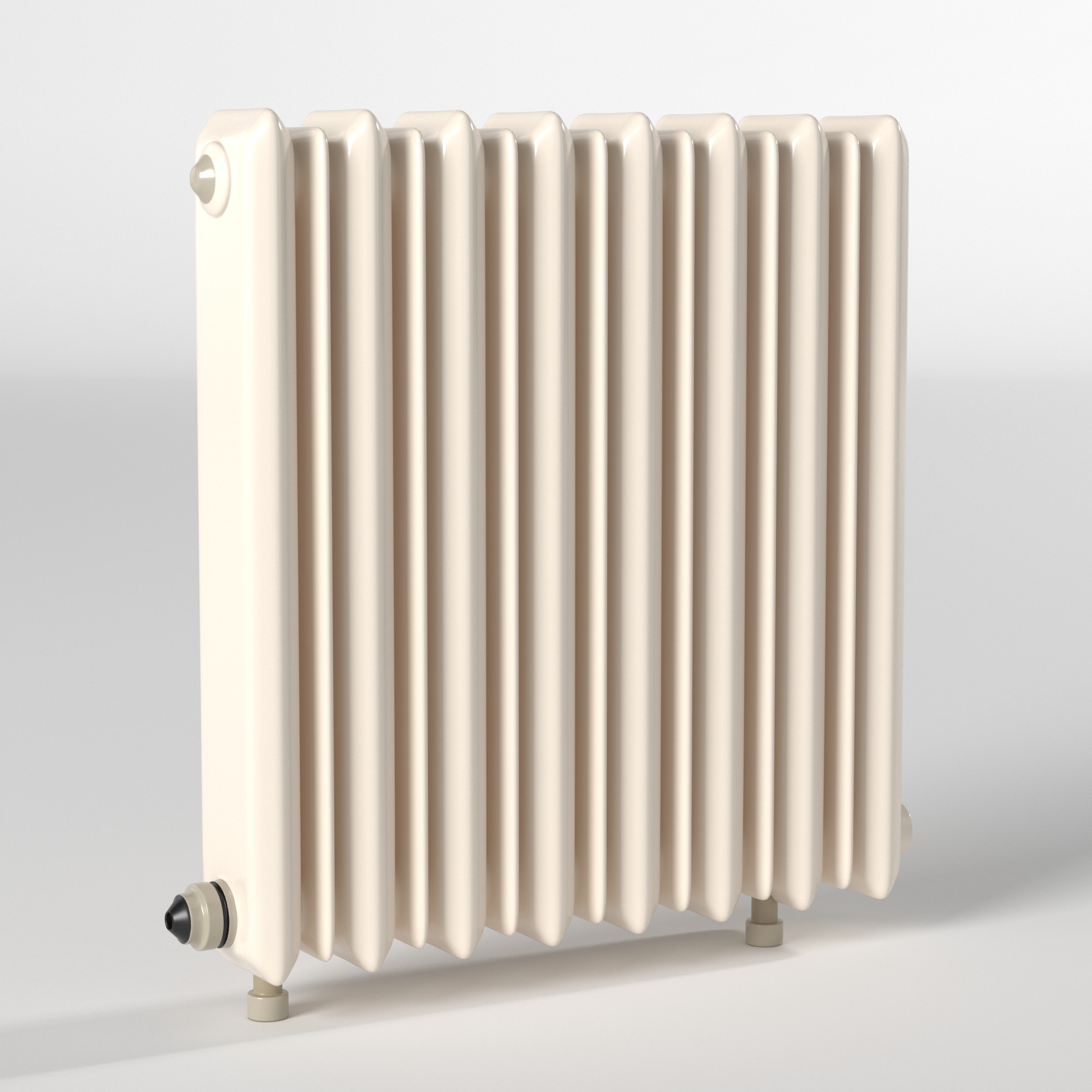 Oil-Filled Radiator Low-poly 3D model_2