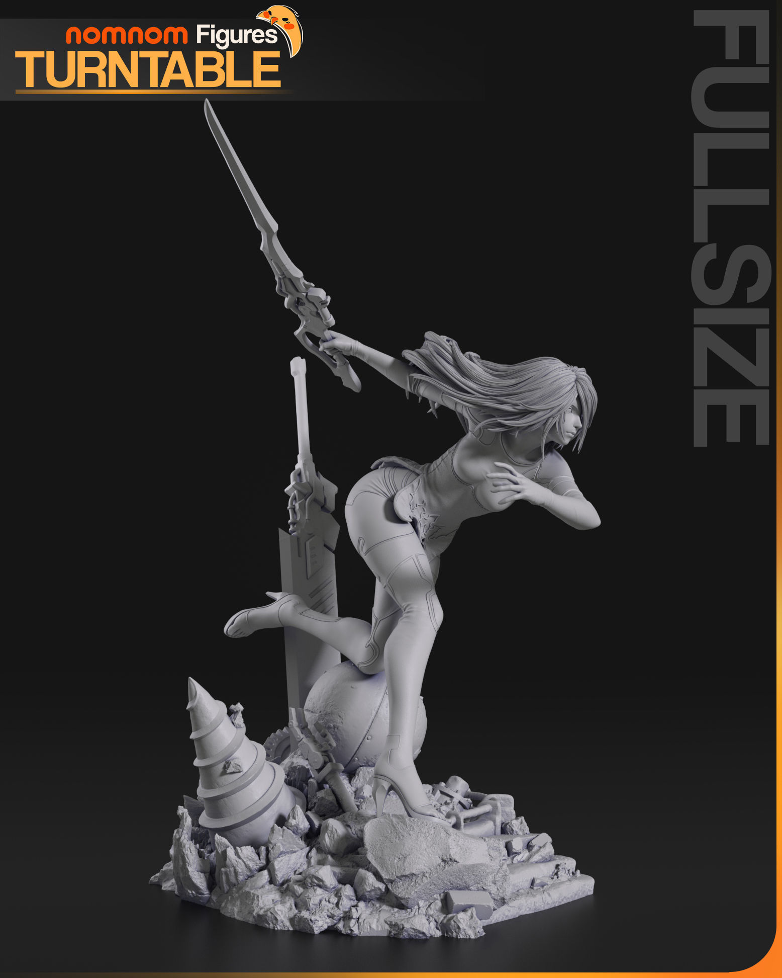 A2 - NieR Automata 3D print model_6