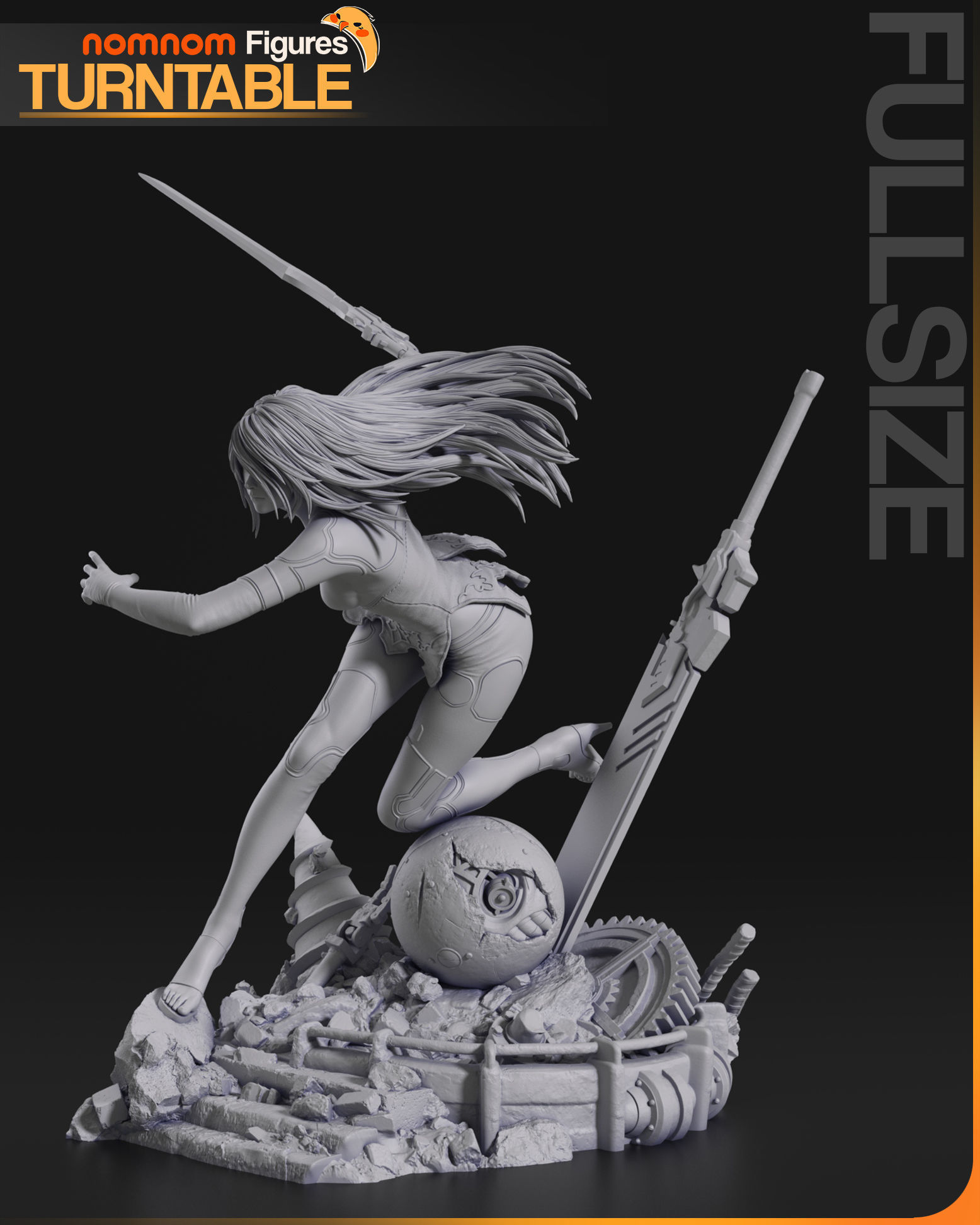 A2 - NieR Automata 3D print model_5