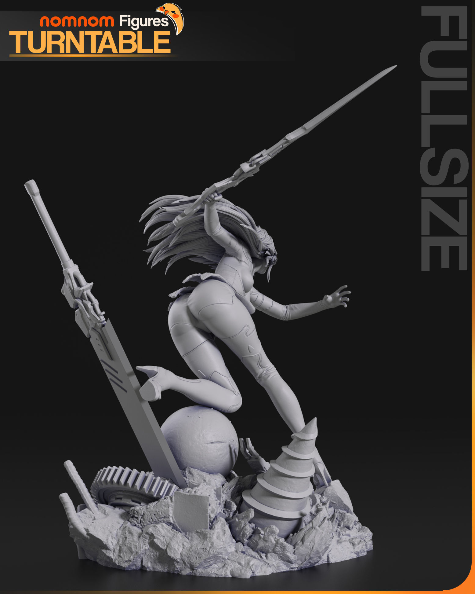A2 - NieR Automata 3D print model_7