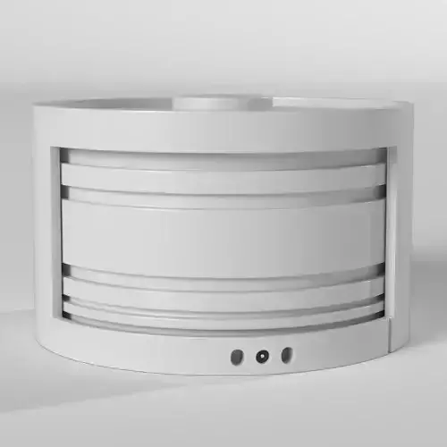 External HDD Low-poly 3D model