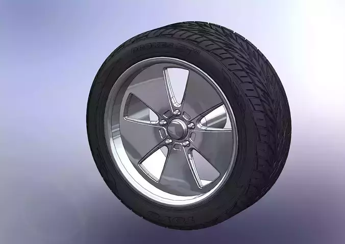 Custom wheels US Mags Whittier for your scale model