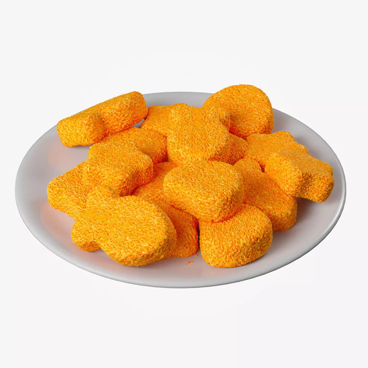 Fish Nuggets 3D model_0