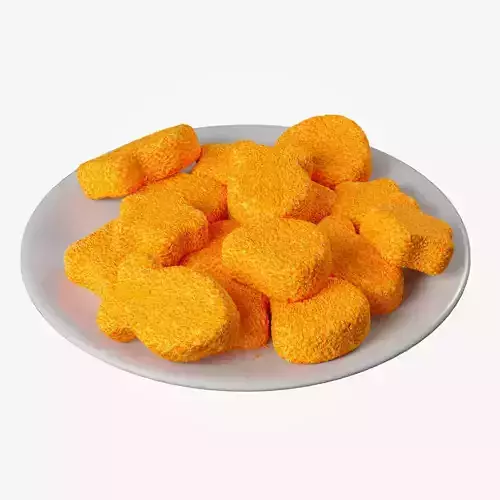 Fish Nuggets 3D model