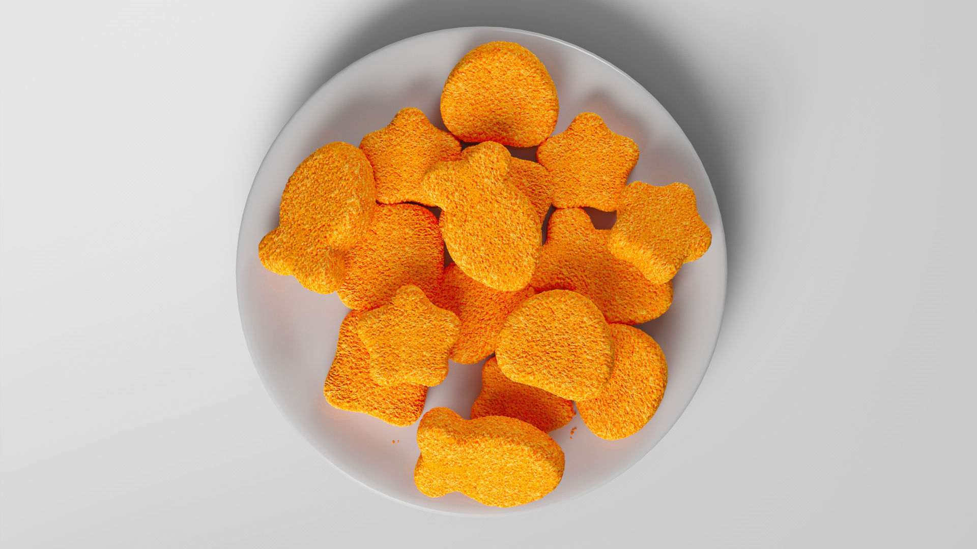 Fish Nuggets 3D model_4