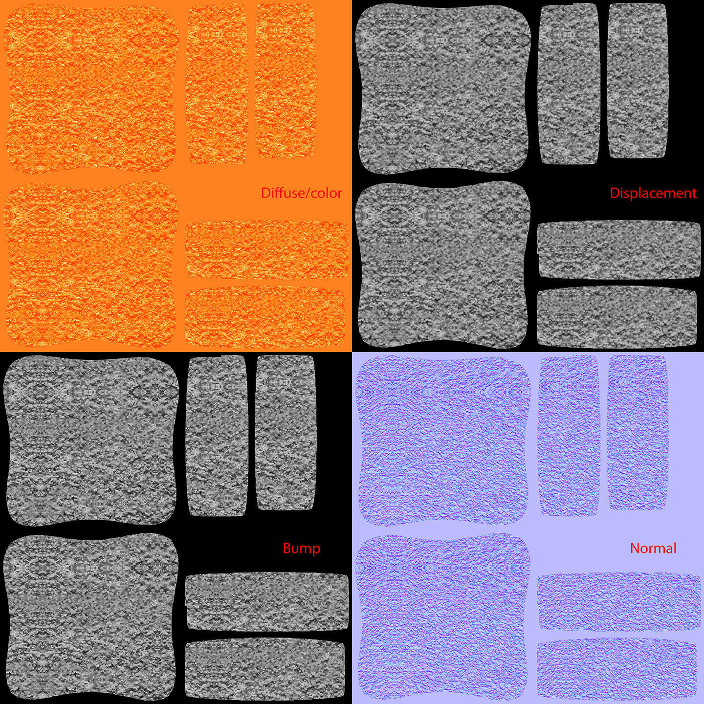 Fish Nuggets 3D model_10