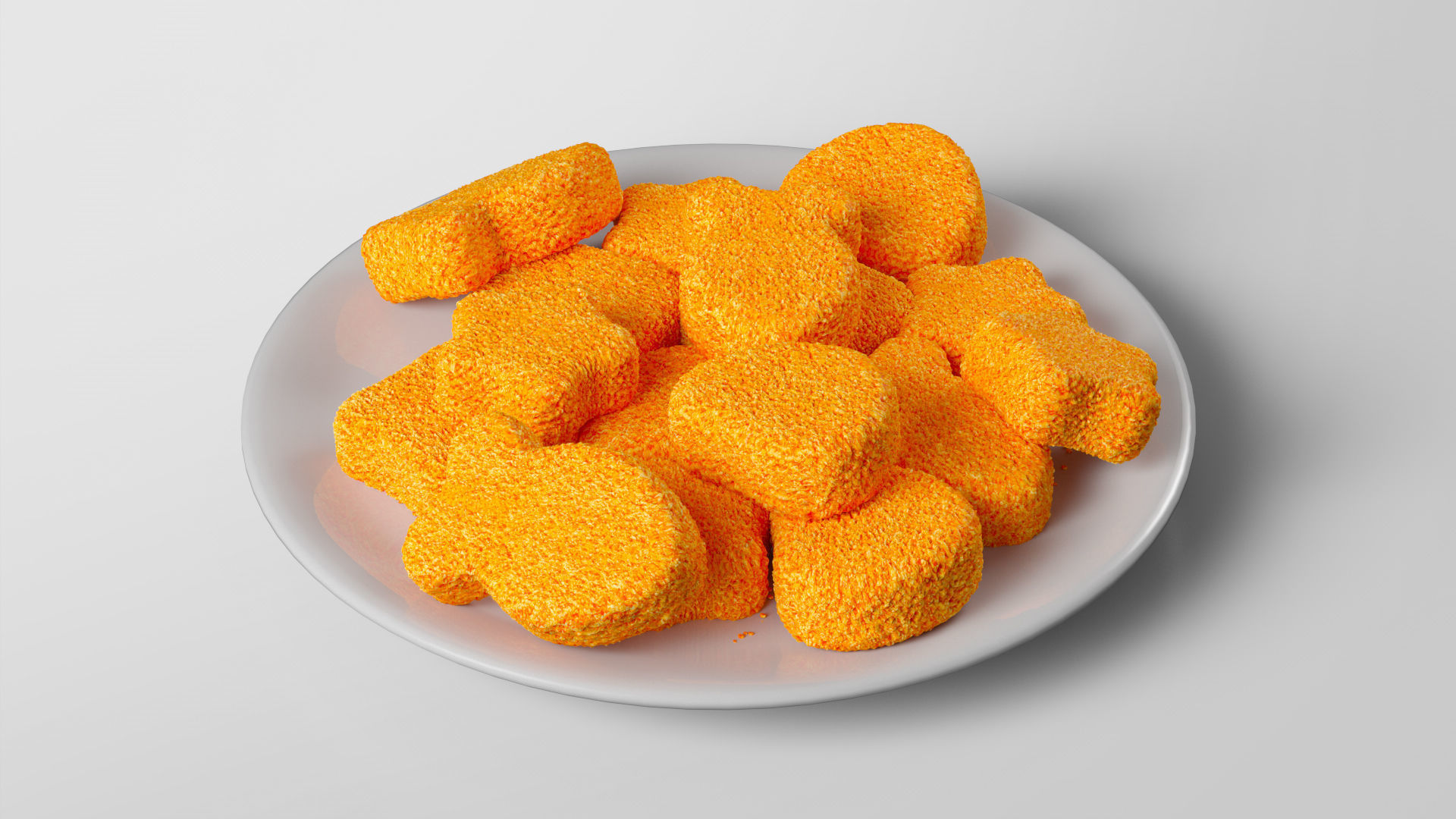 Fish Nuggets 3D model_2