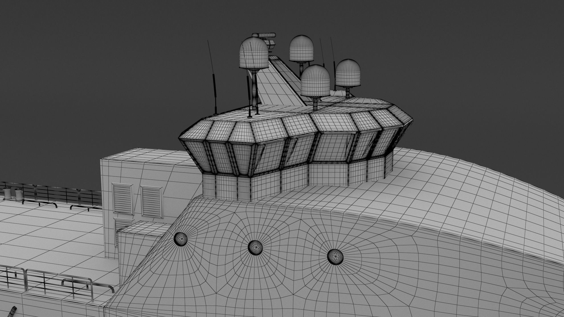 Tug Supply Vessel 3D model_9