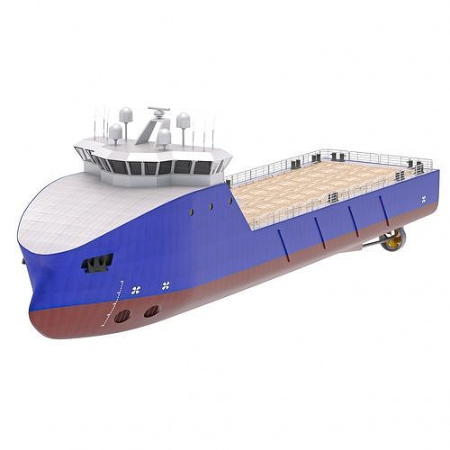 Tug Supply Vessel 3D model