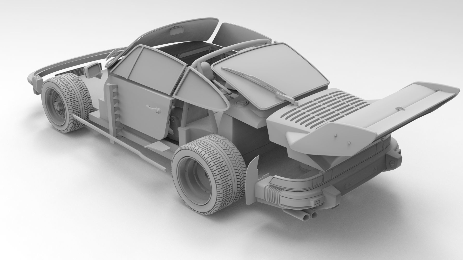 PORSCHE 935 printable 3D print model_8
