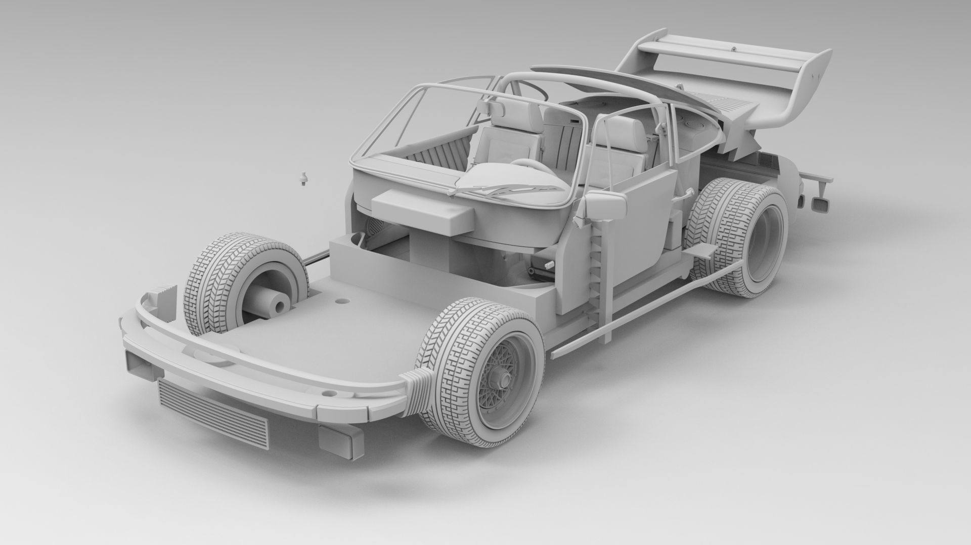 PORSCHE 935 printable 3D print model_2