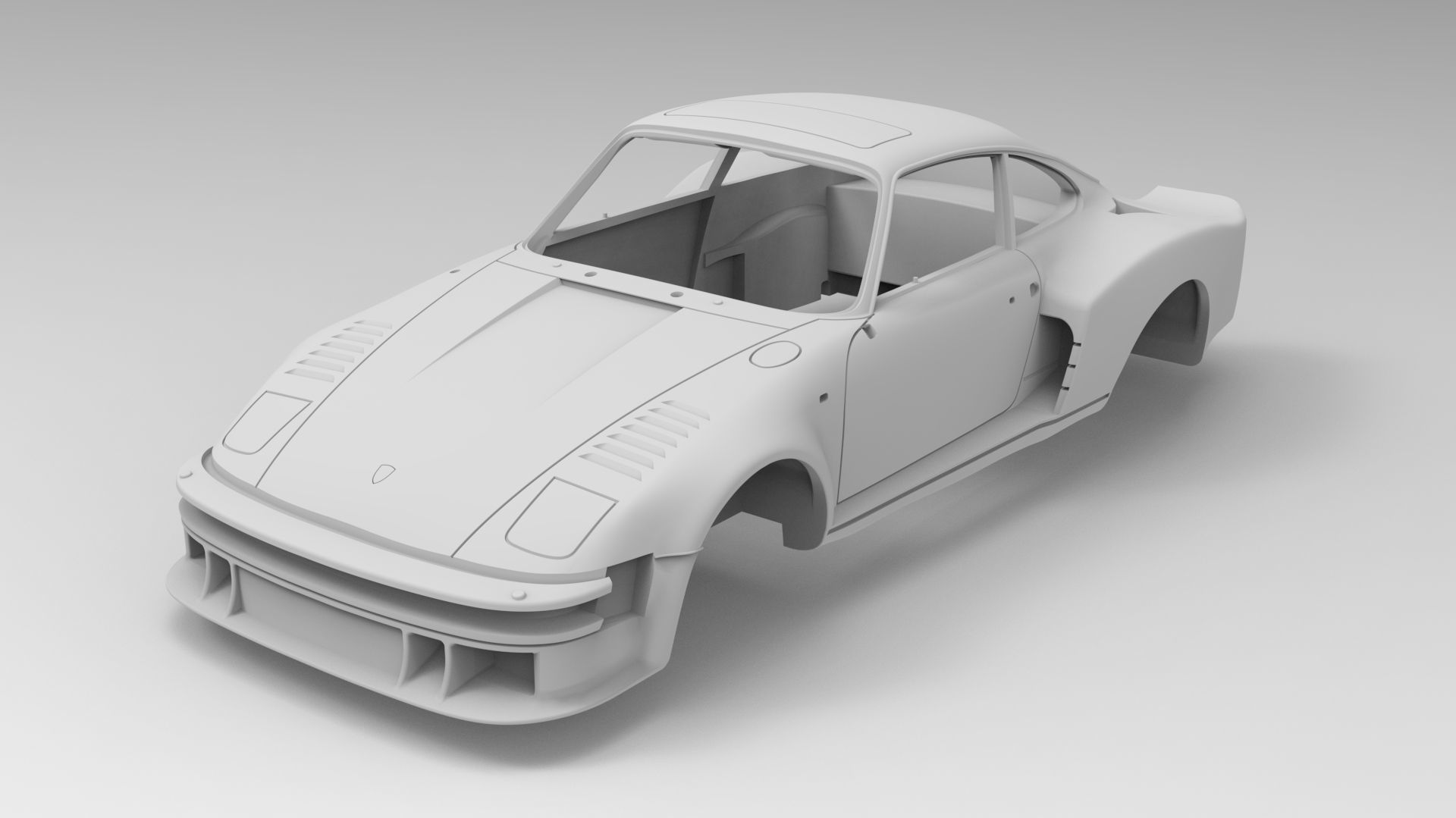 PORSCHE 935 printable 3D print model_10