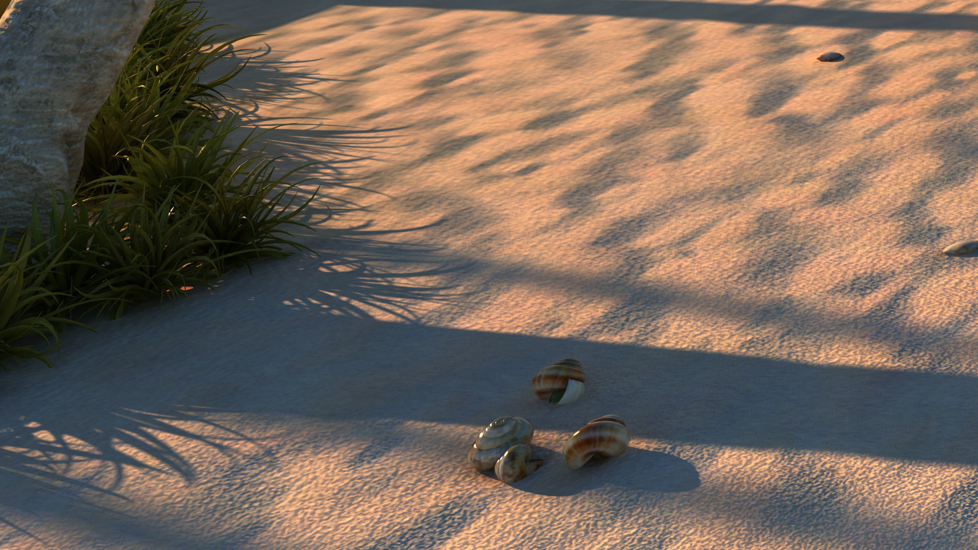 beach 3D model_4