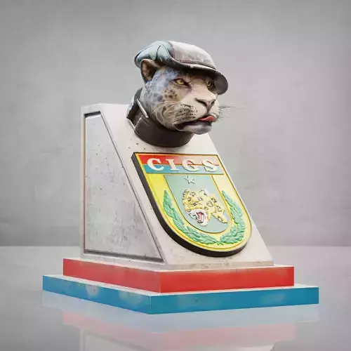 CIGS - Jaguar 3D print model