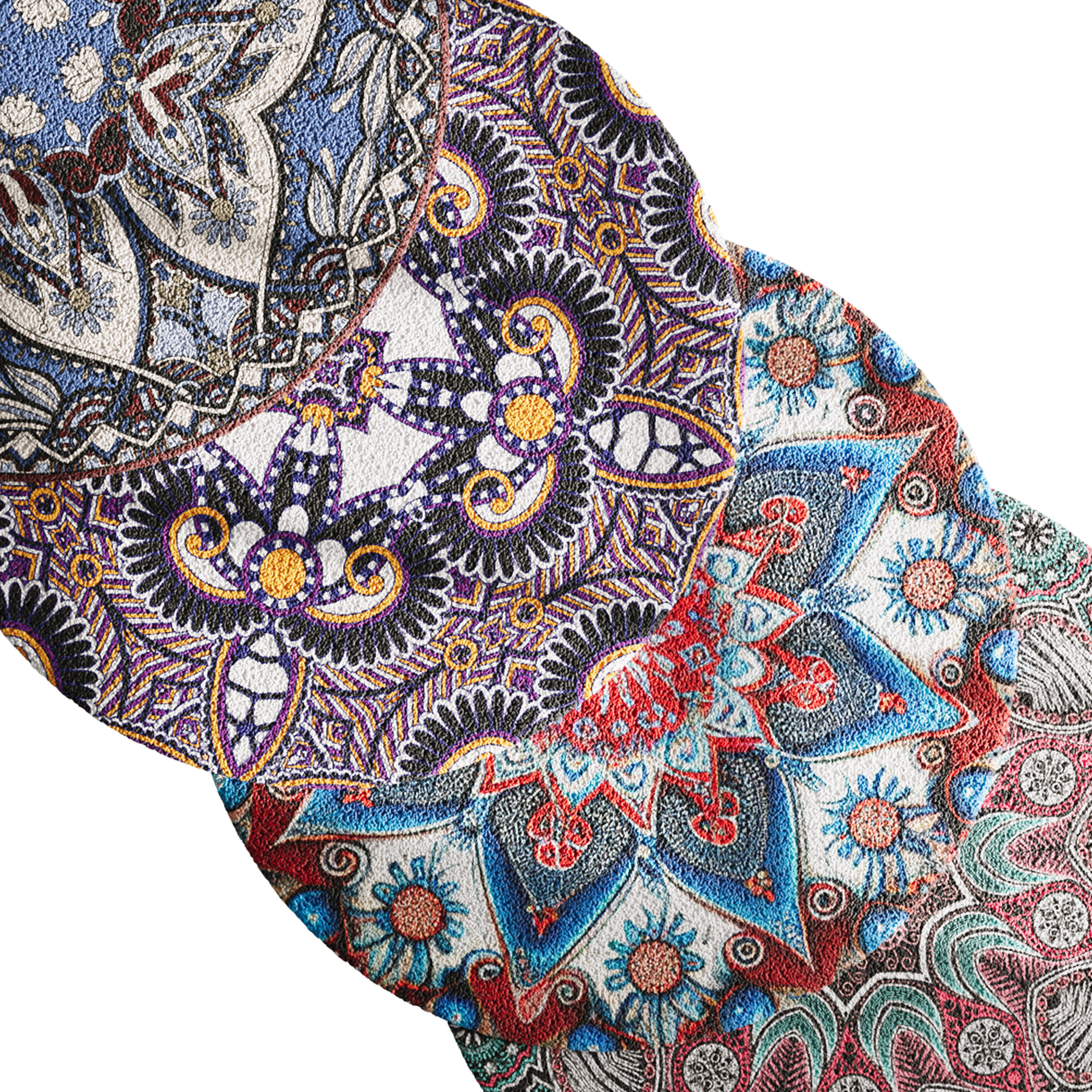 round carpet 30 3D model_1