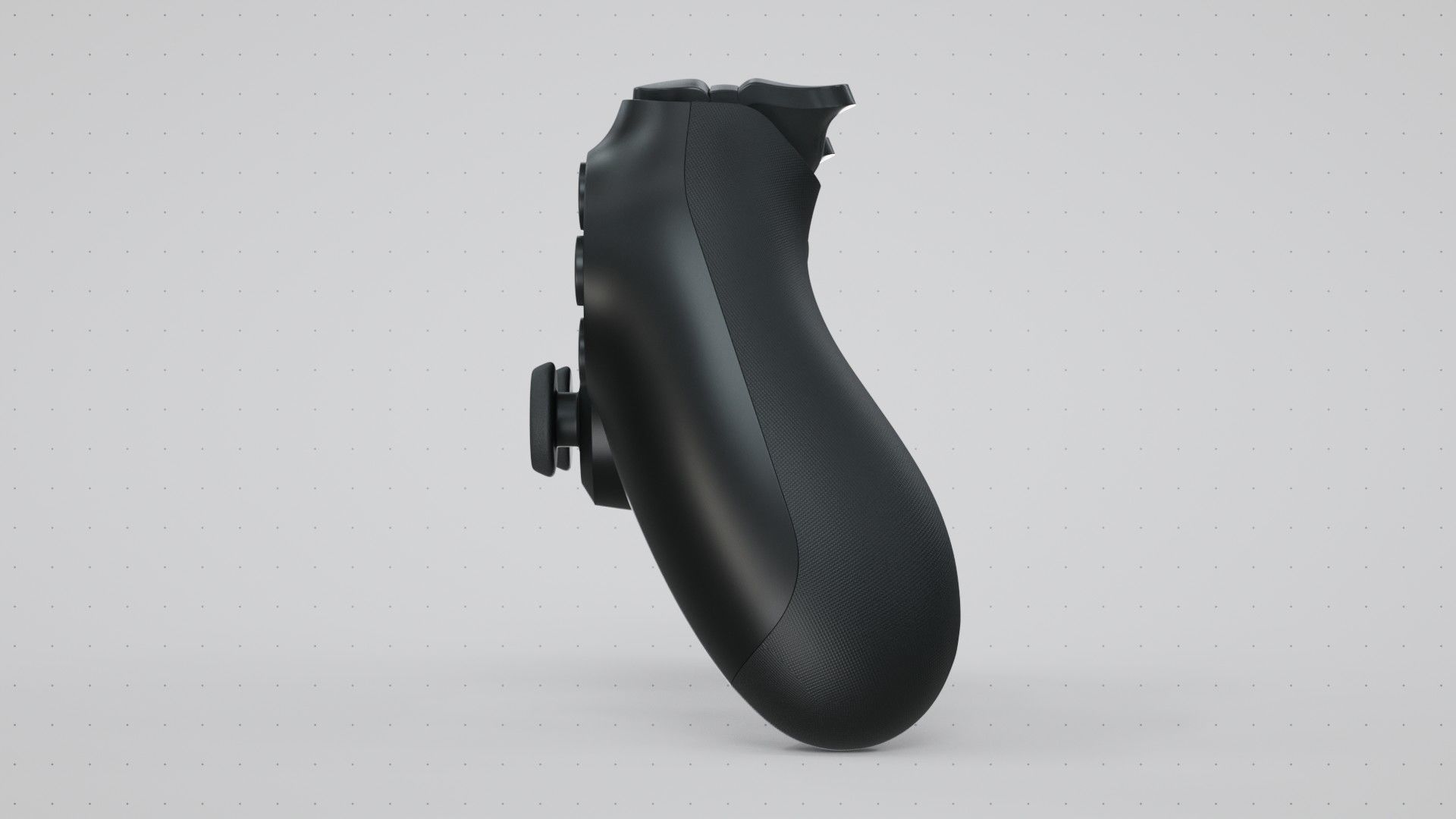 Dualshock 4 Wireless Controller Low-poly 3D model_6