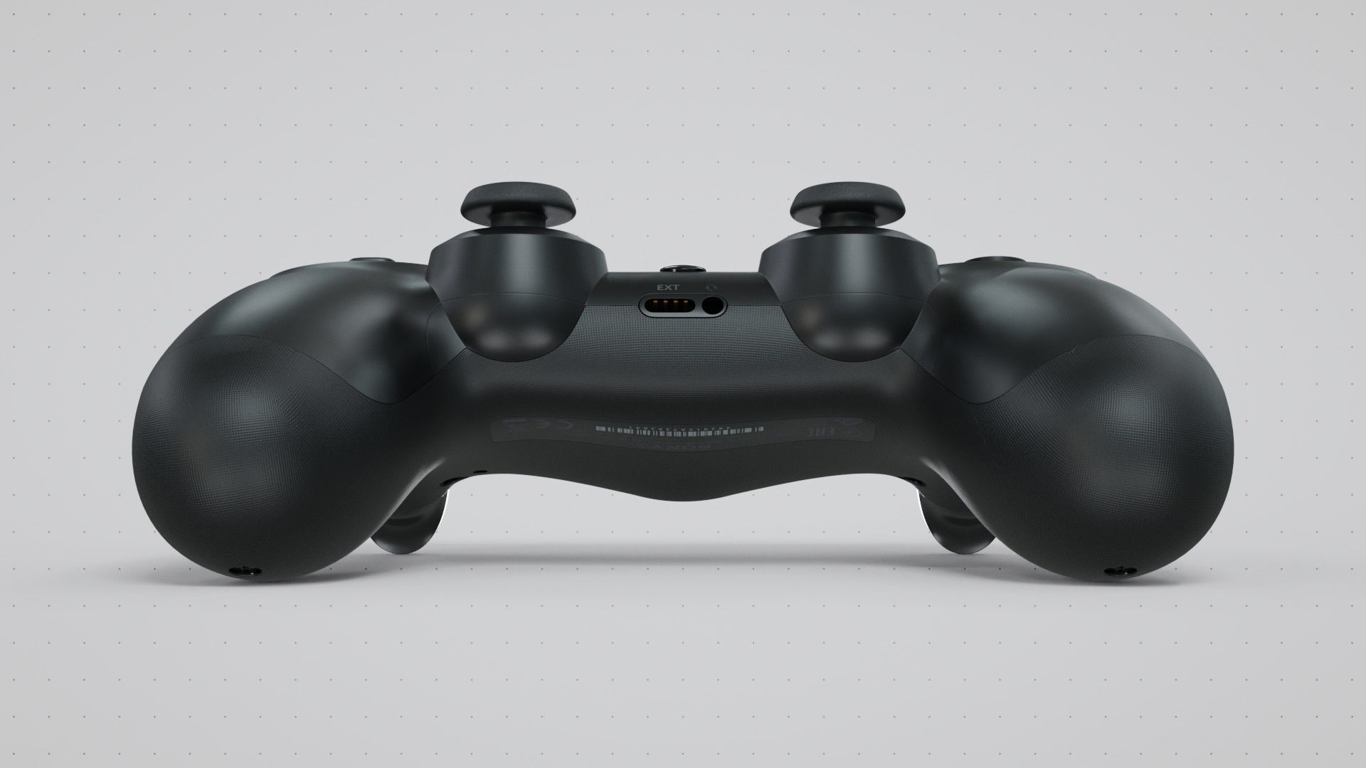 Dualshock 4 Wireless Controller Low-poly 3D model_4