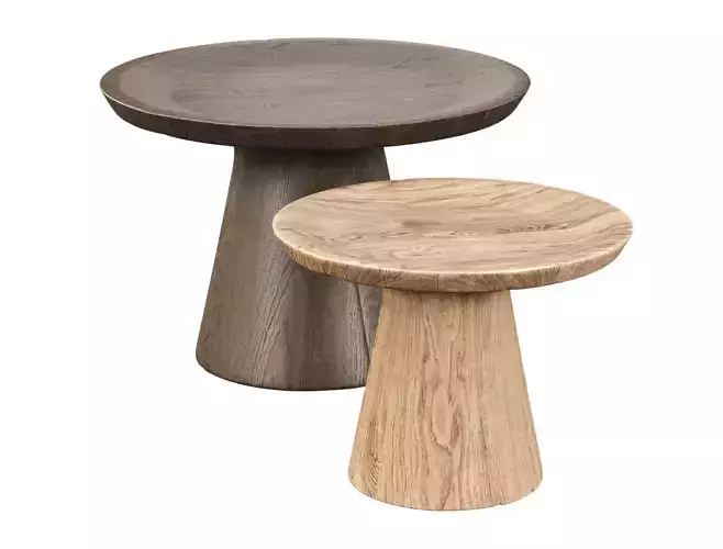 Margarete Wooden Coffee Table 
