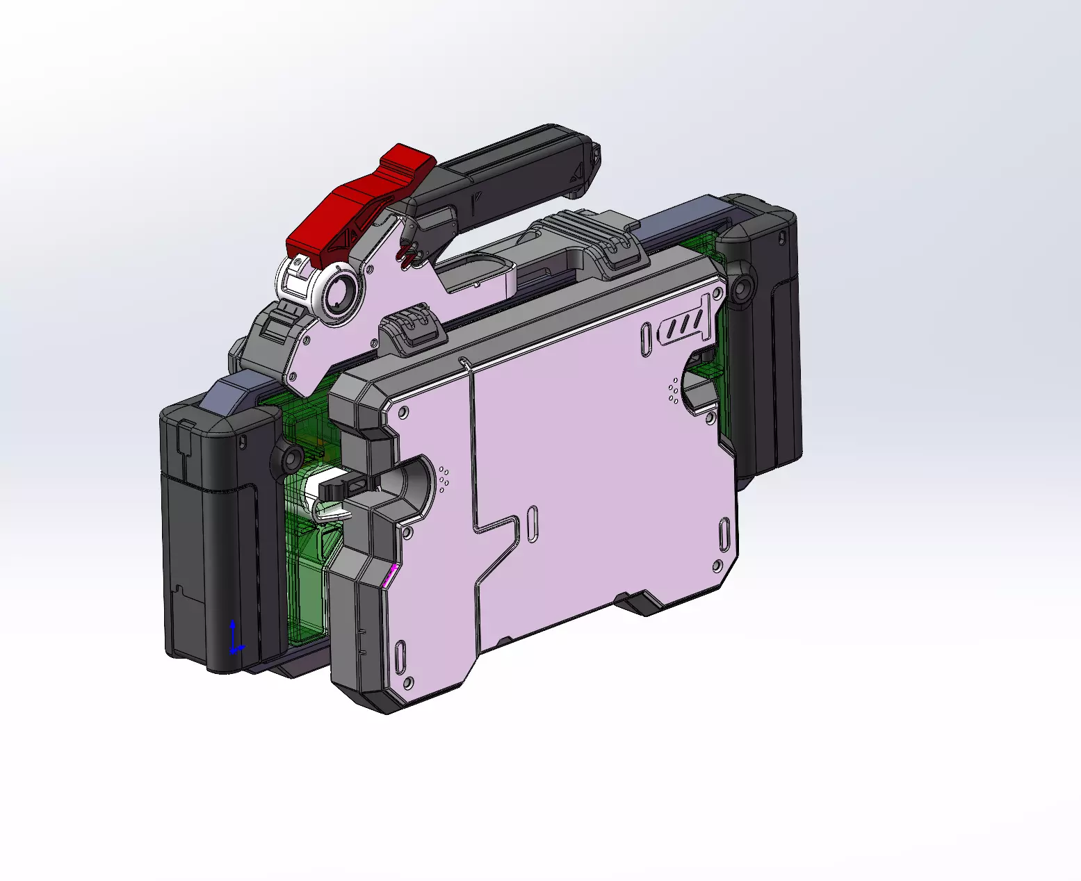 A cool game suitcase that can be 3D printed 3D print model_0