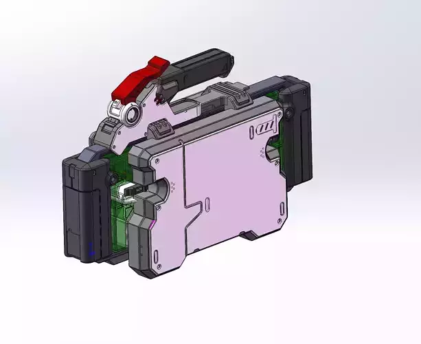 A cool game suitcase that can be 3D printed 3D print model
