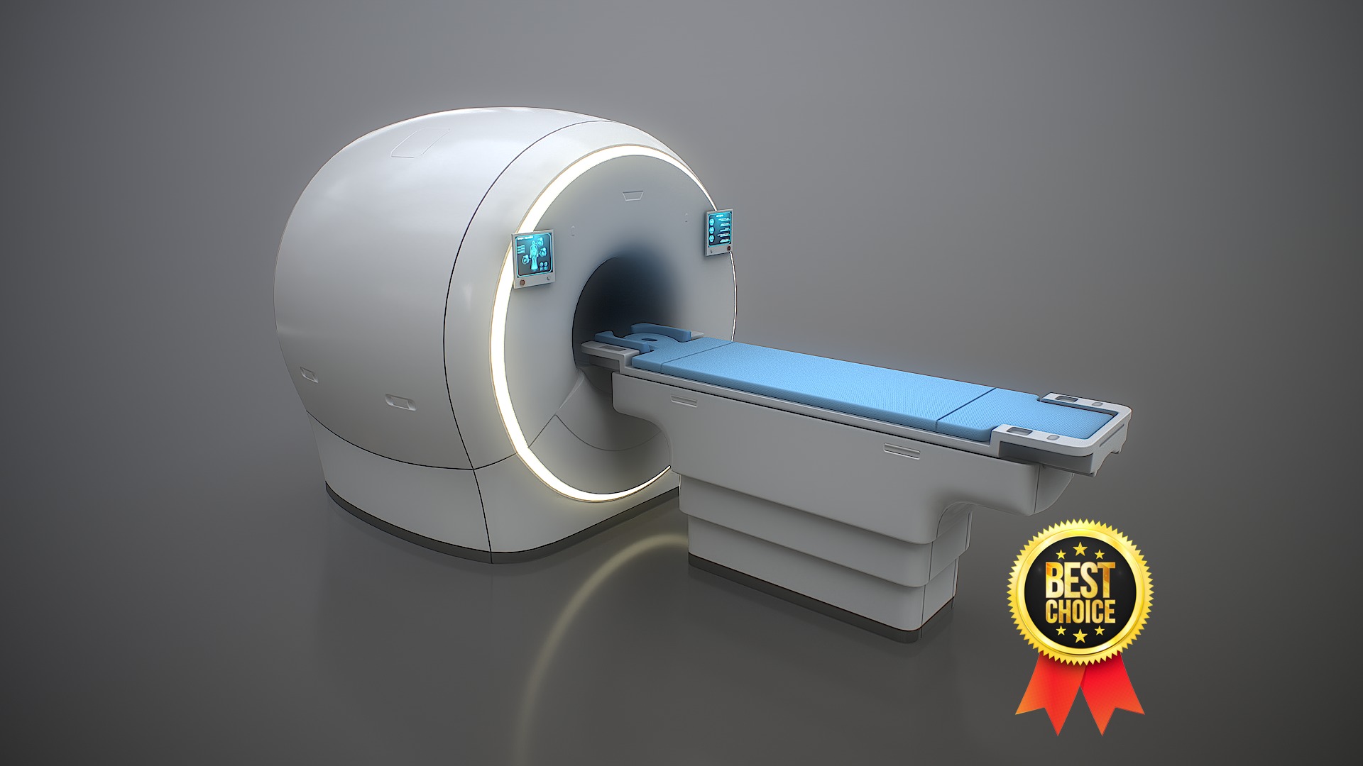 3D model MRI scanner MRT VR / AR / low-poly | CGTrader