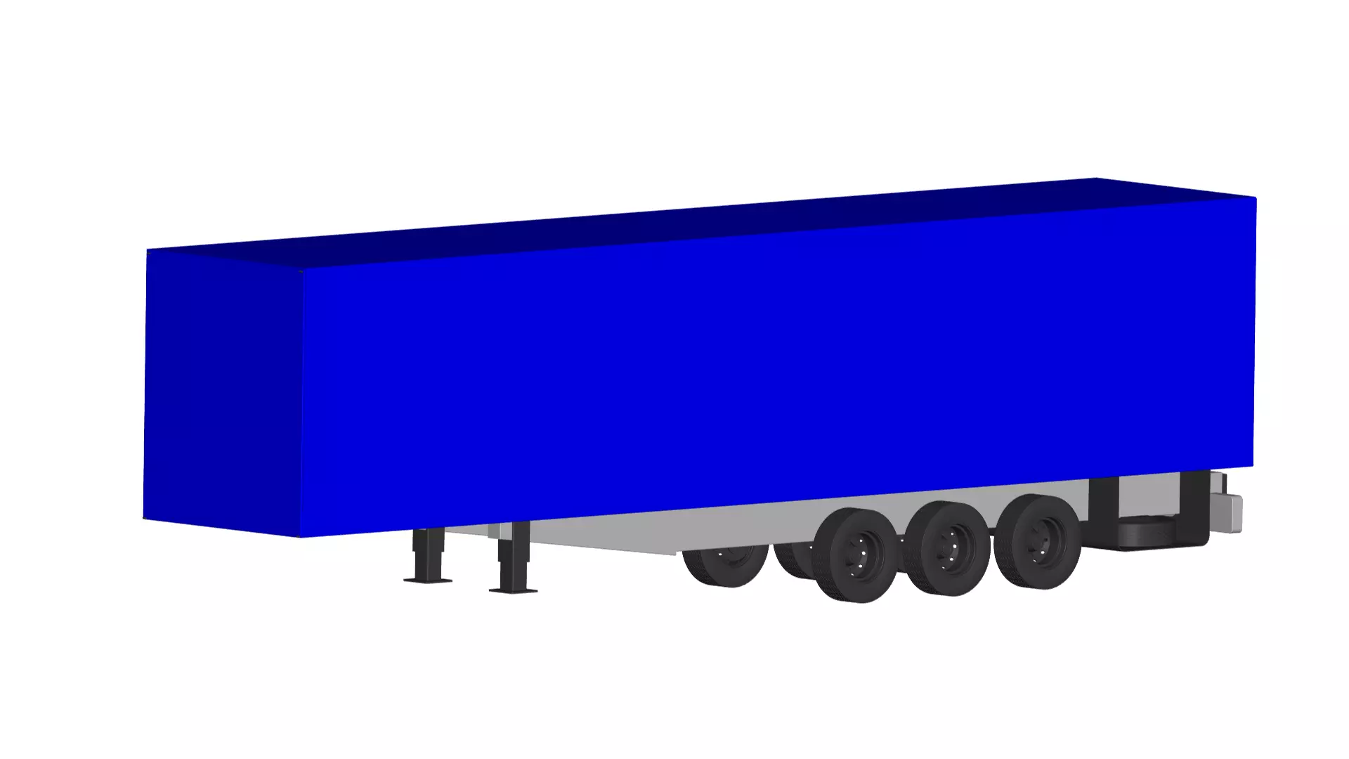truck Trailer 3D model