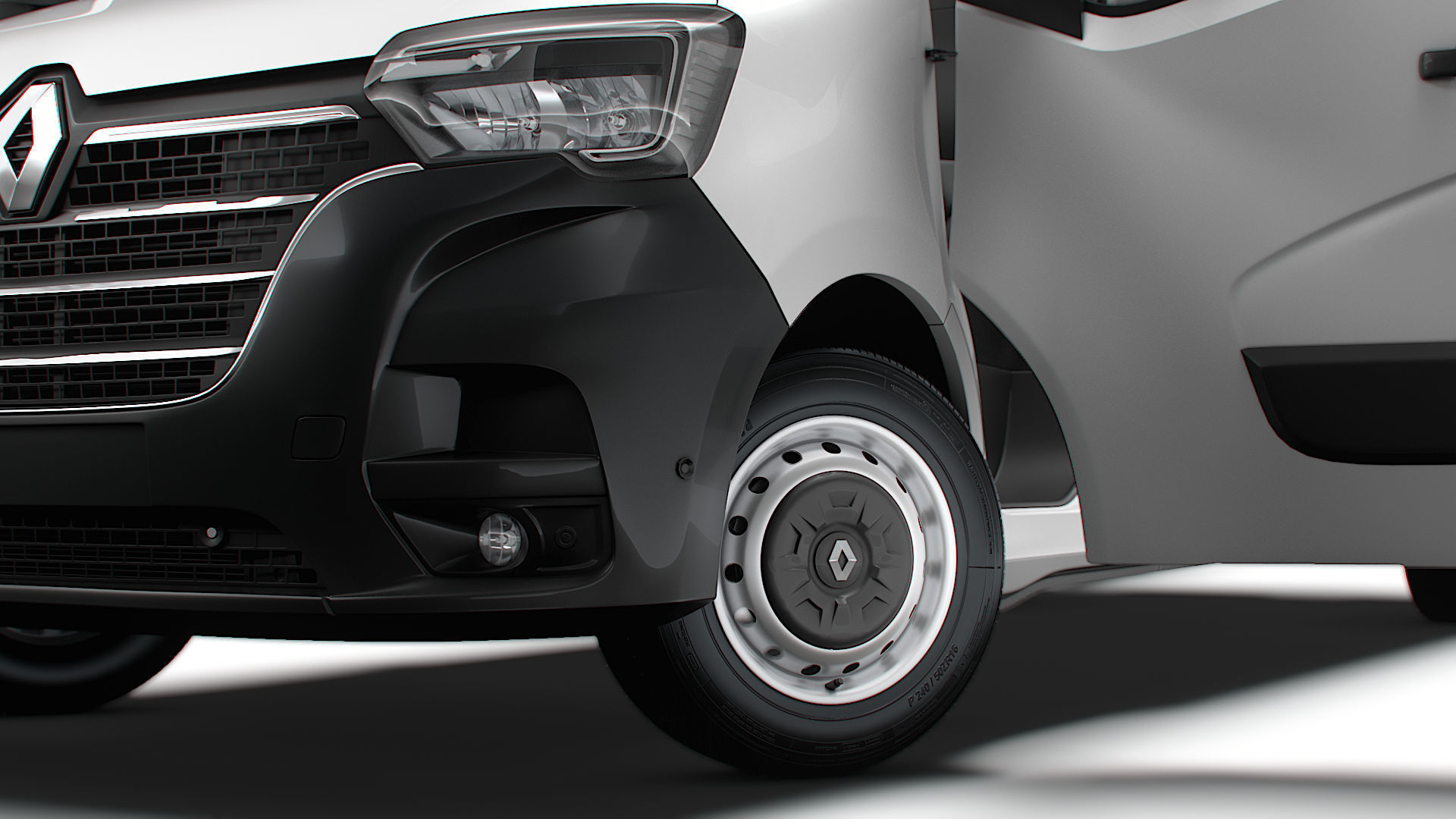 Renault Master Van L4H2 HQInterior 2023 3D model_23