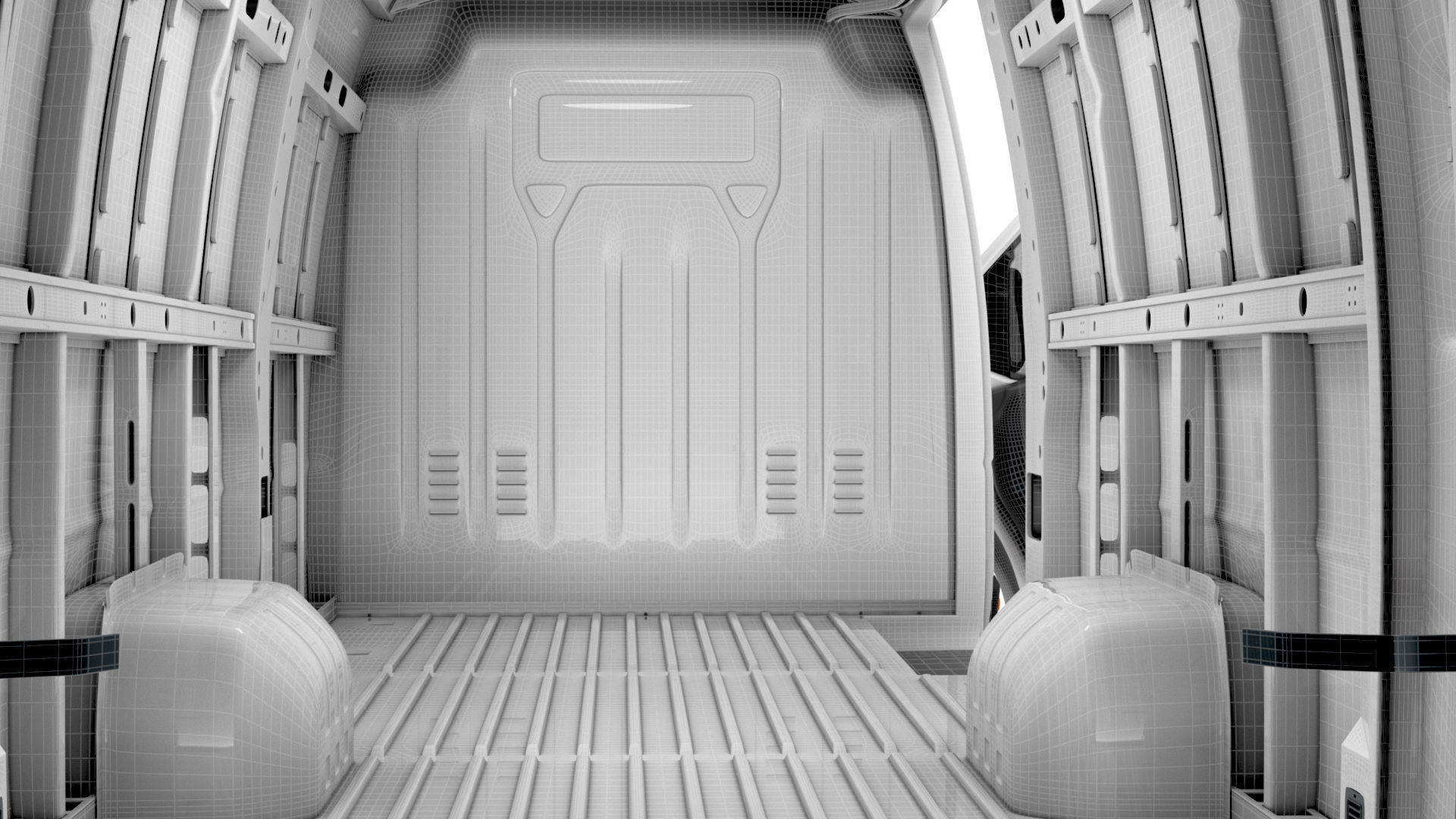 Renault Master Van L4H2 HQInterior 2023 3D model_25