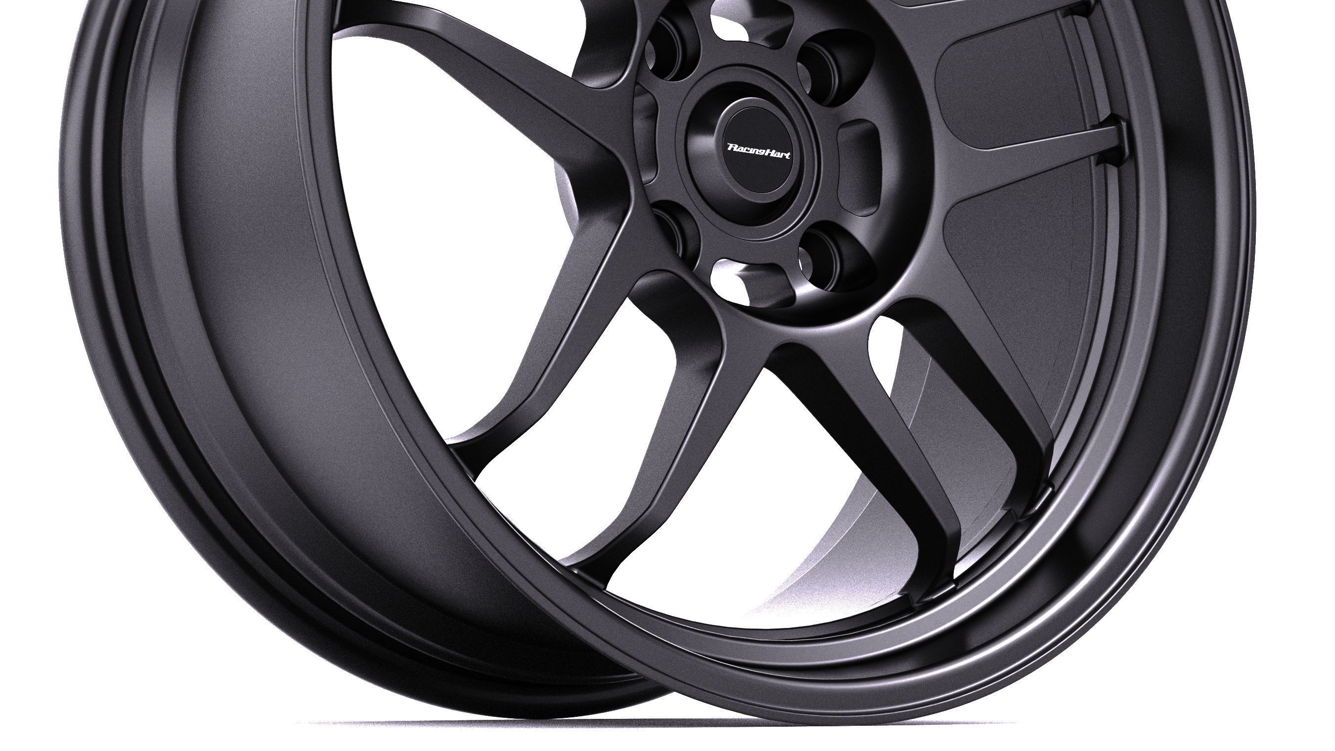 Racing Hart CP035 Low-poly 3D model_8