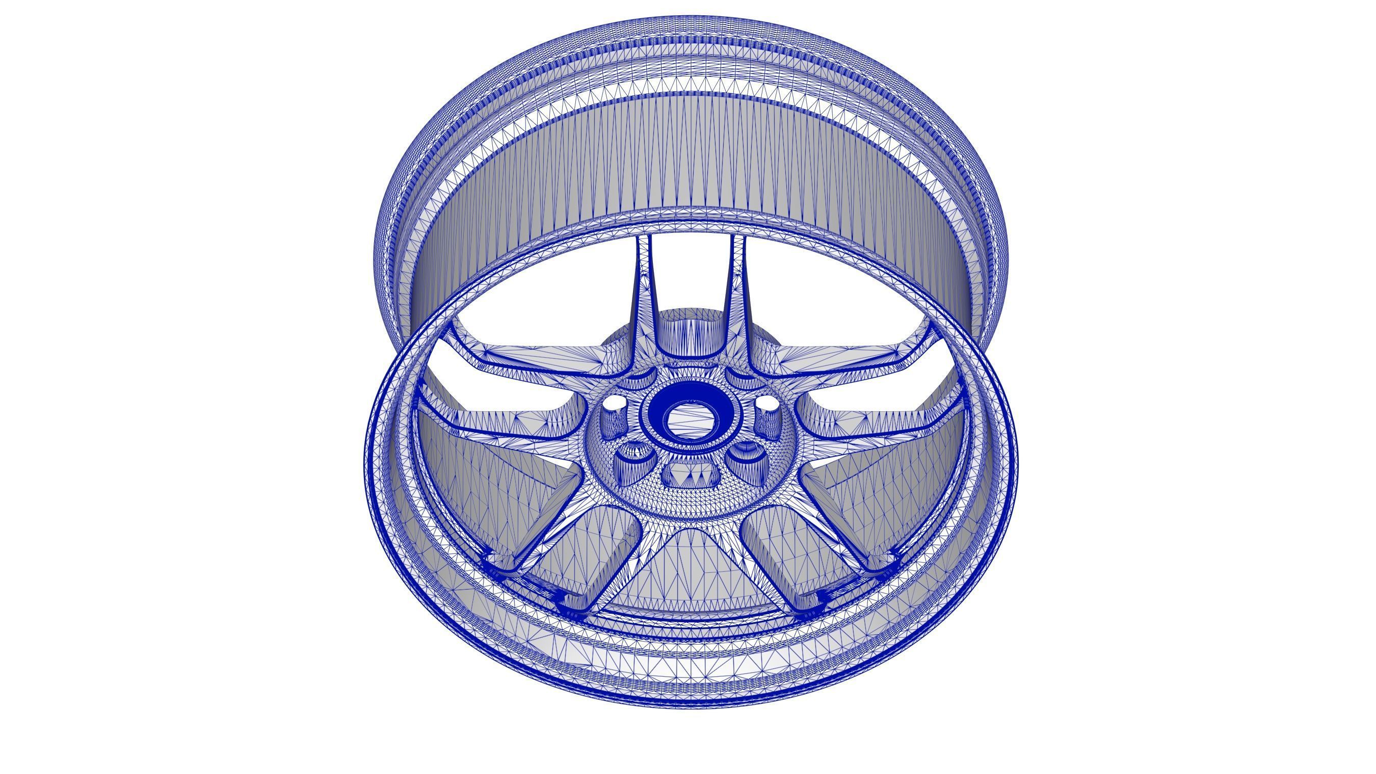 Racing Hart CP035 Low-poly 3D model_22