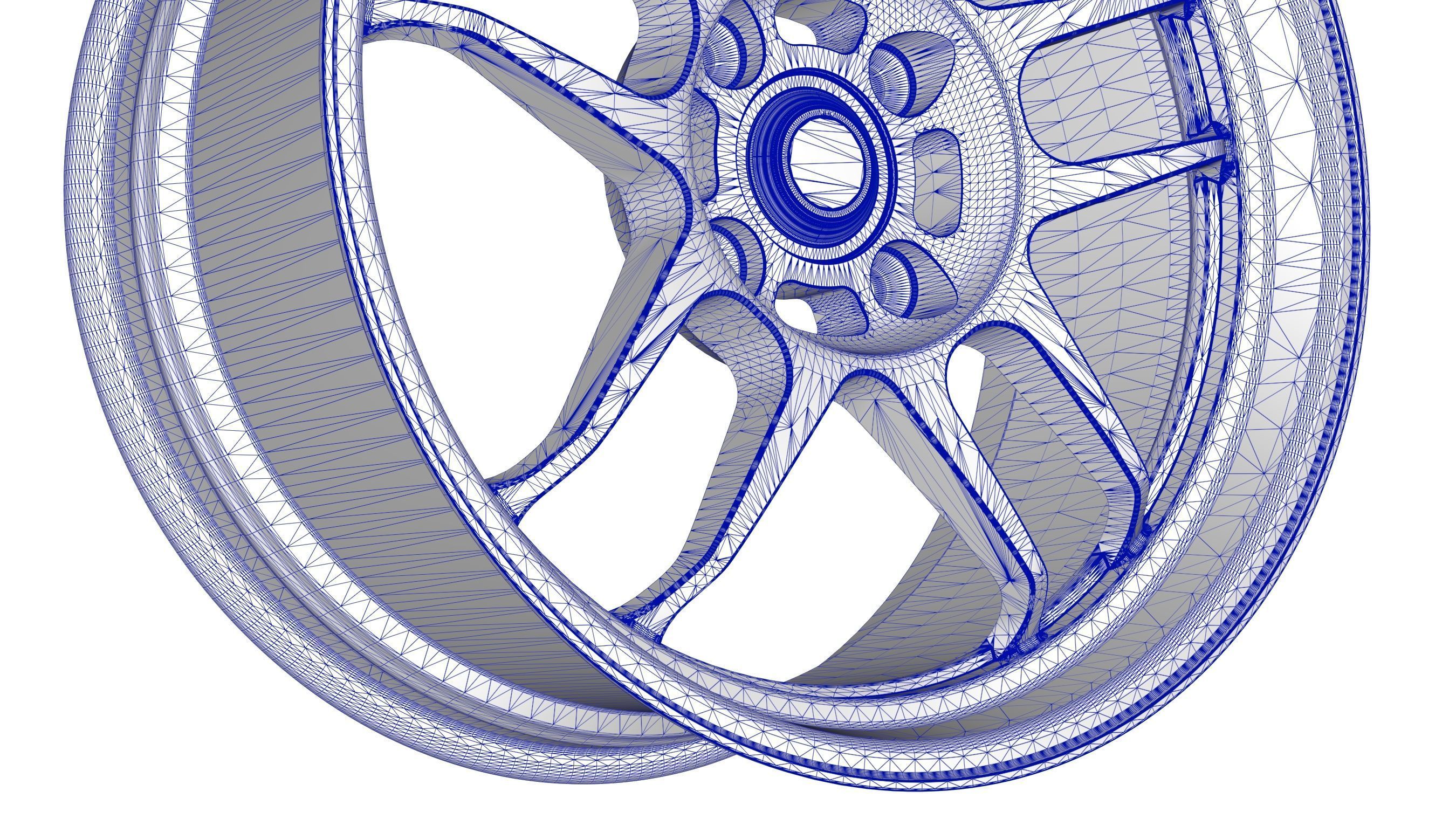 Racing Hart CP035 Low-poly 3D model_23