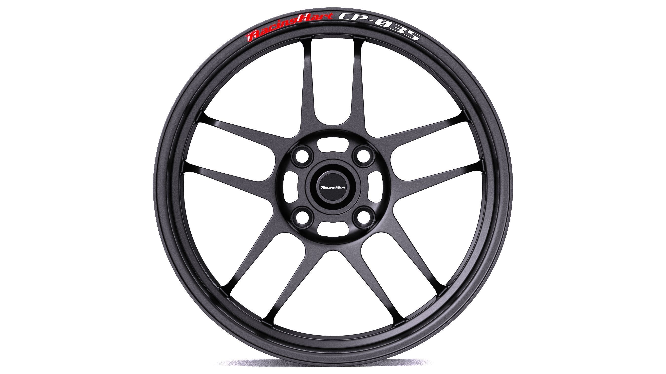 Racing Hart CP035 Low-poly 3D model_4