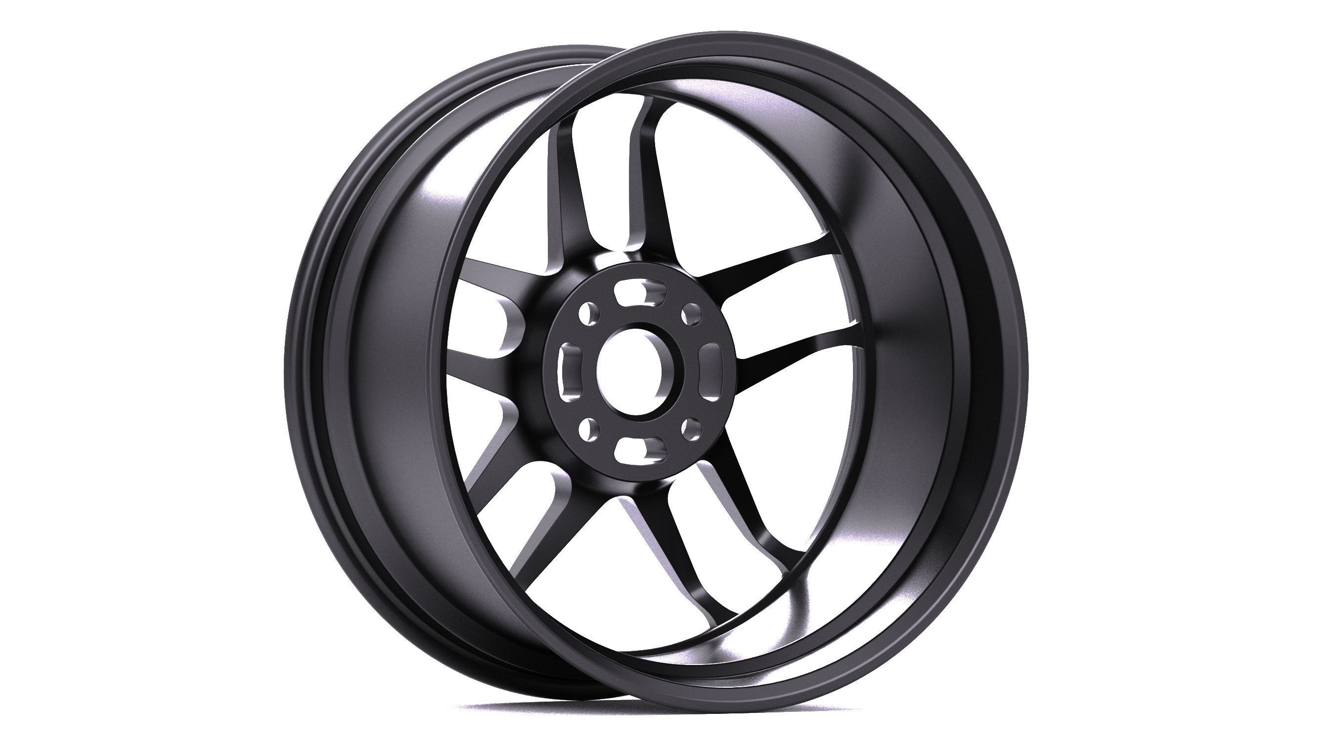 Racing Hart CP035 Low-poly 3D model_9