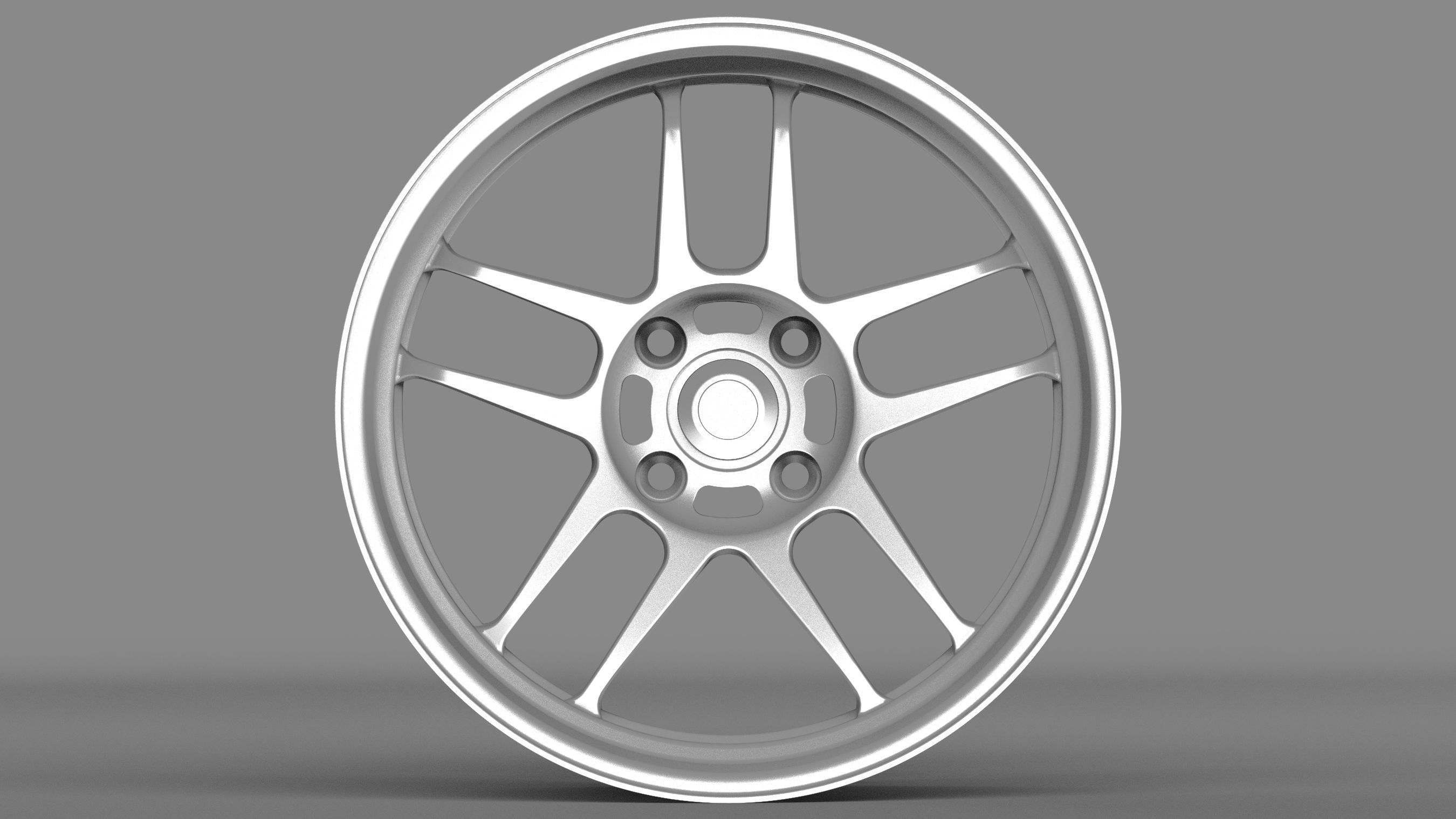 Racing Hart CP035 Low-poly 3D model_15