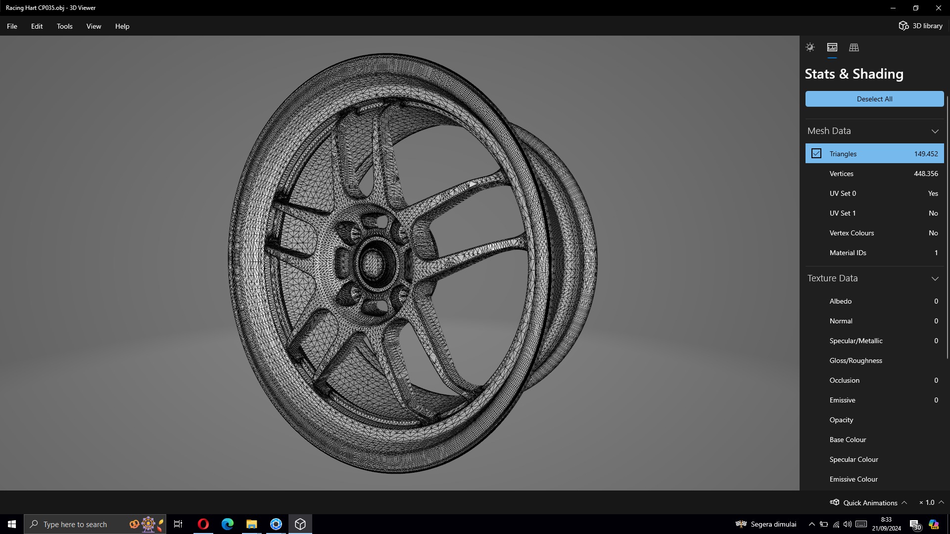 Racing Hart CP035 Low-poly 3D model_10