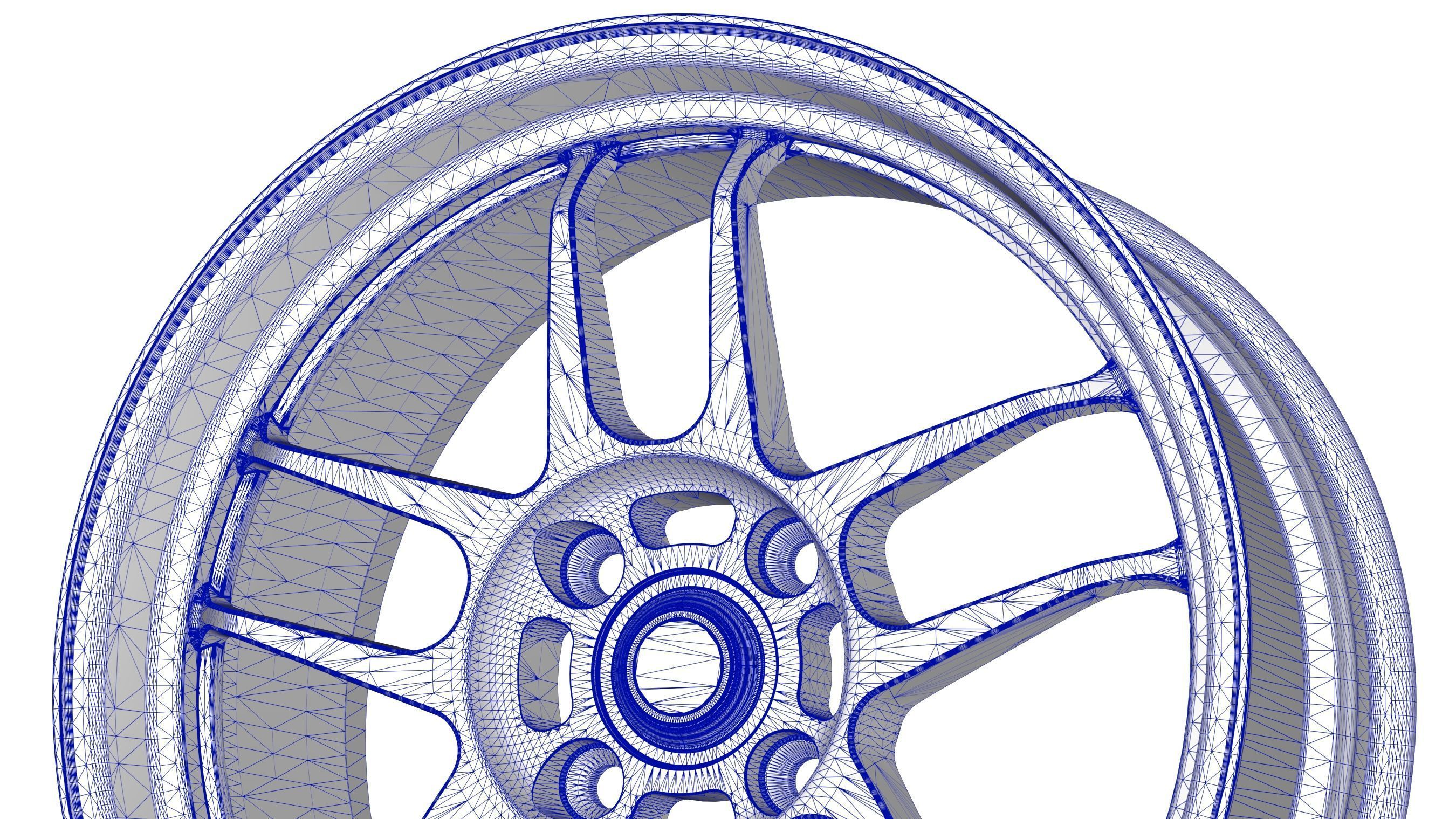 Racing Hart CP035 Low-poly 3D model_24