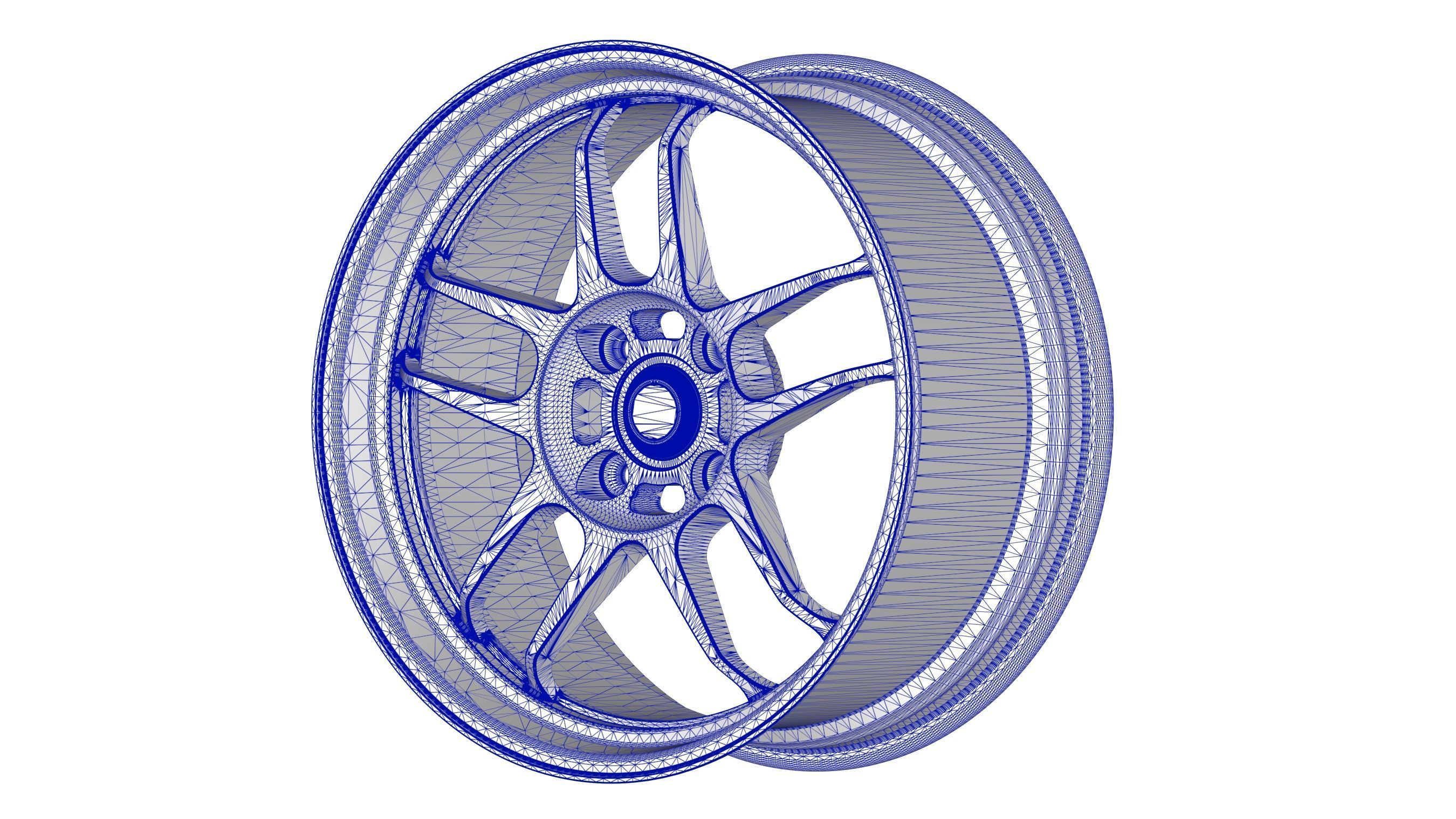 Racing Hart CP035 Low-poly 3D model_20