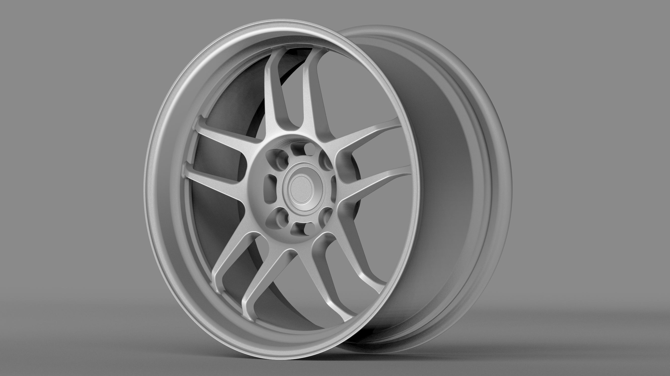 Racing Hart CP035 Low-poly 3D model_14