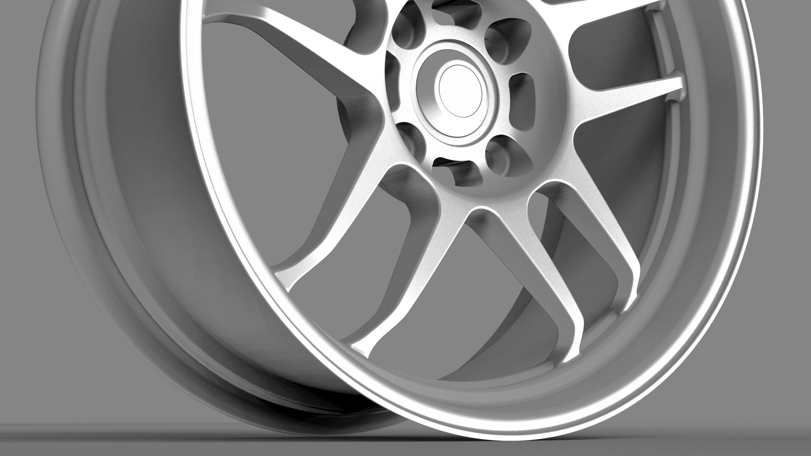 Racing Hart CP035 Low-poly 3D model_17