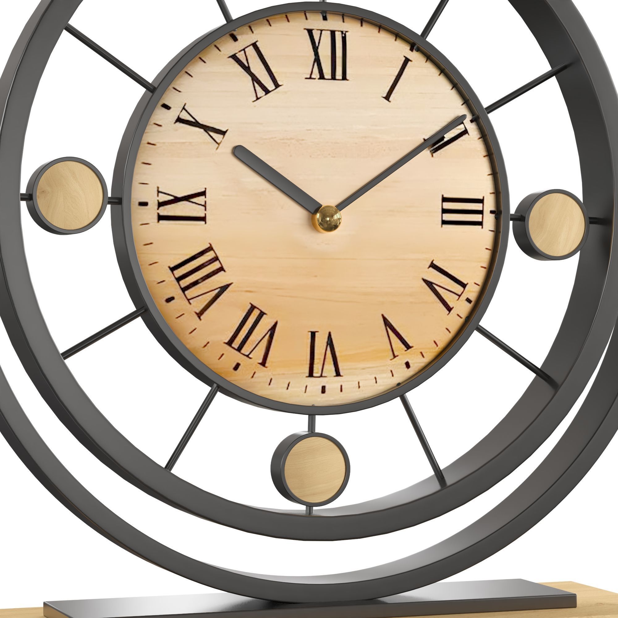 table clock 43 3D model_1