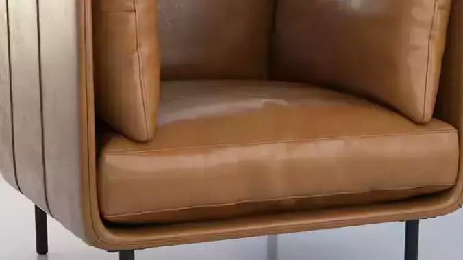 Wells Leather Chair Crate And Barrel