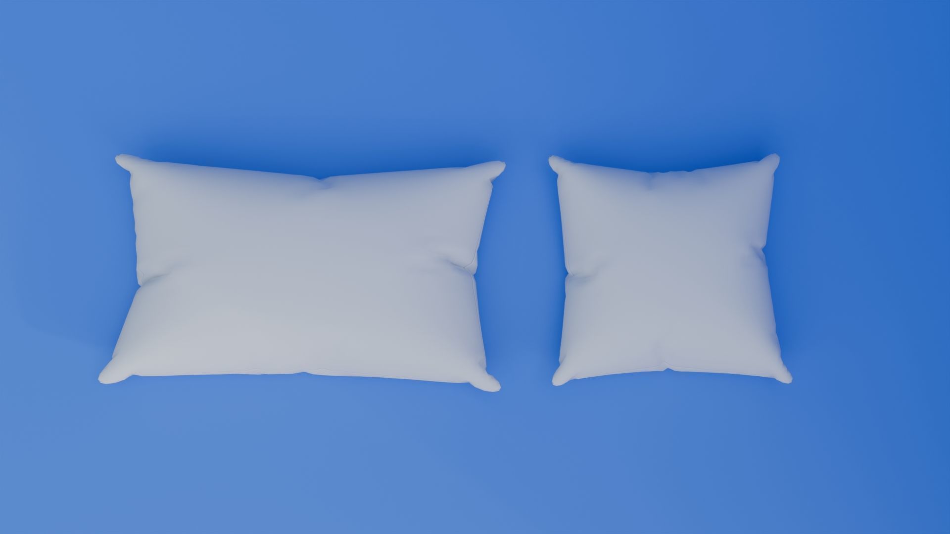3D Model Pillows Low-poly 3D model_3