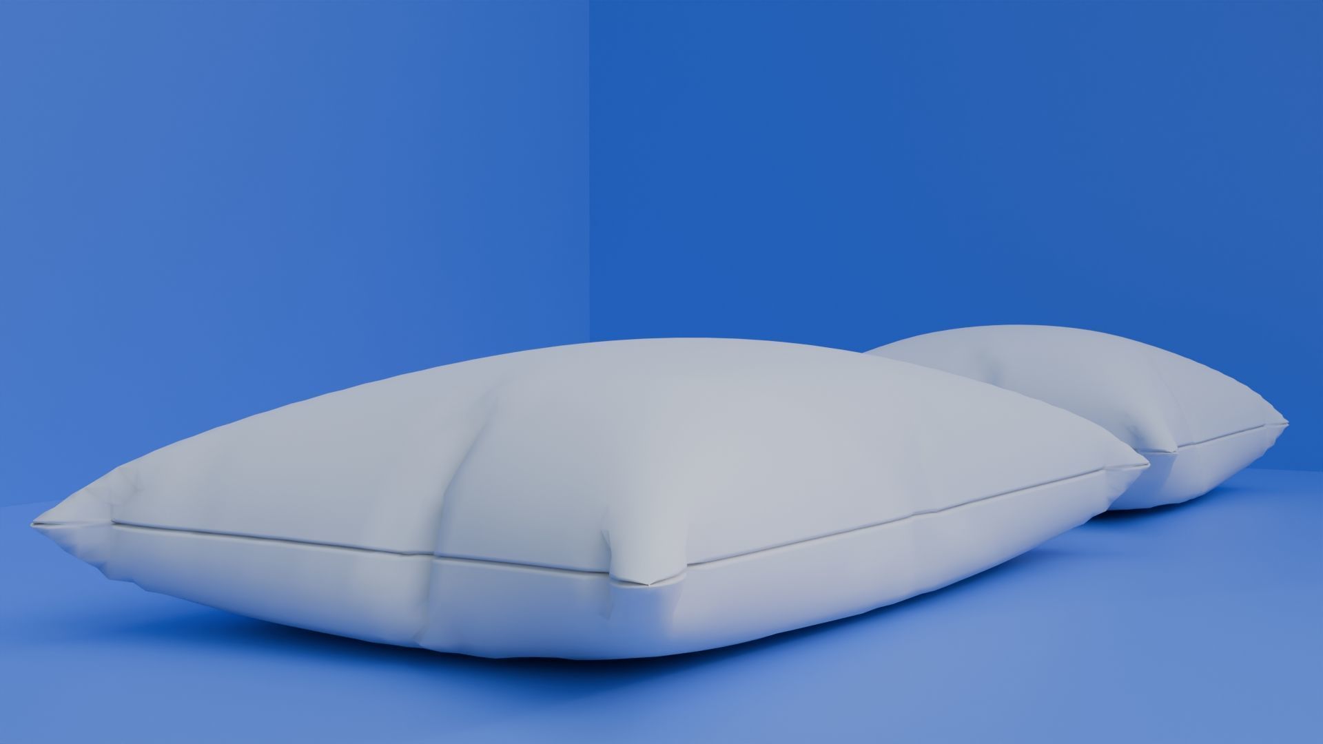 3D Model Pillows Low-poly 3D model_2