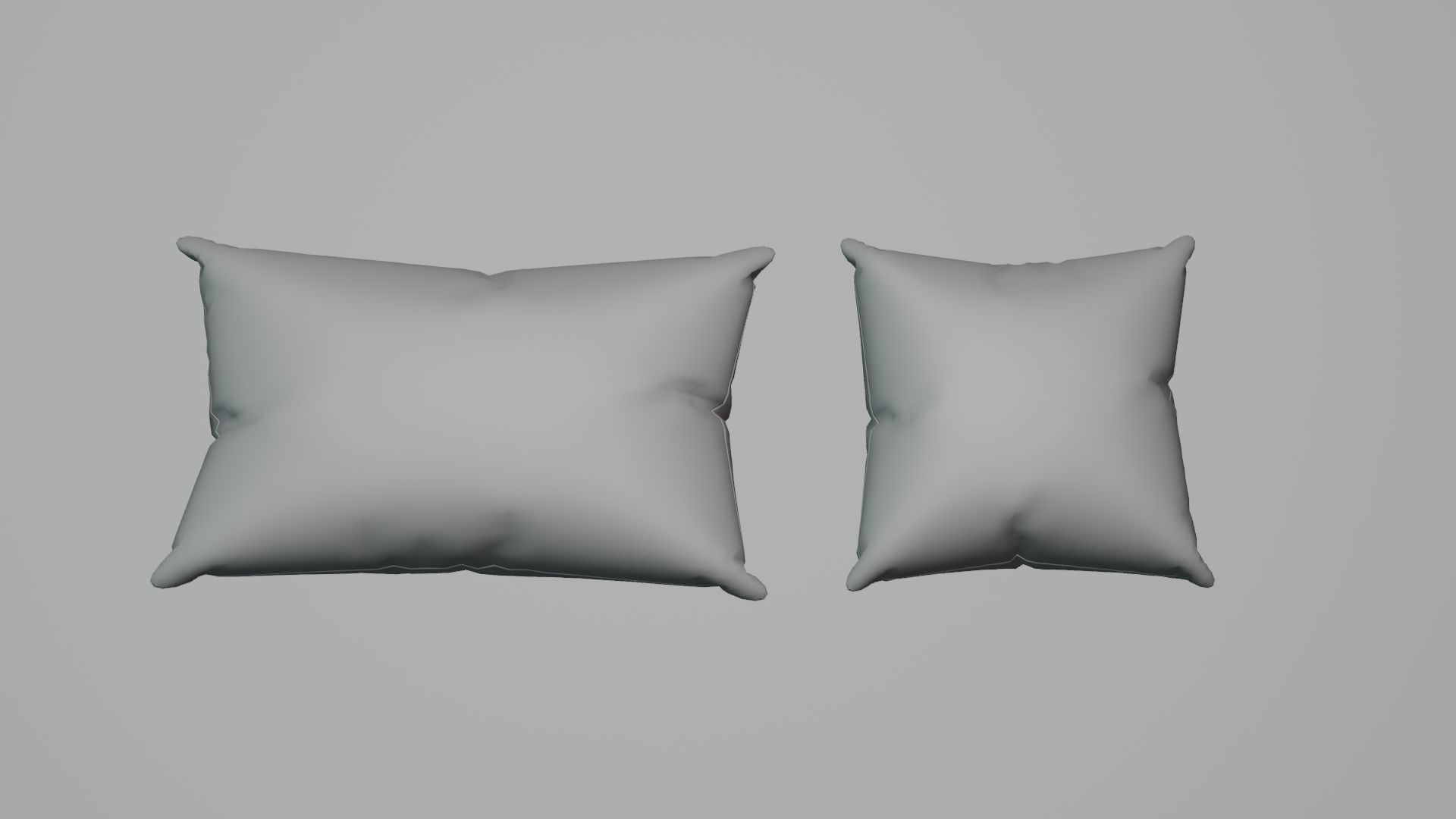 3D Model Pillows Low-poly 3D model_4