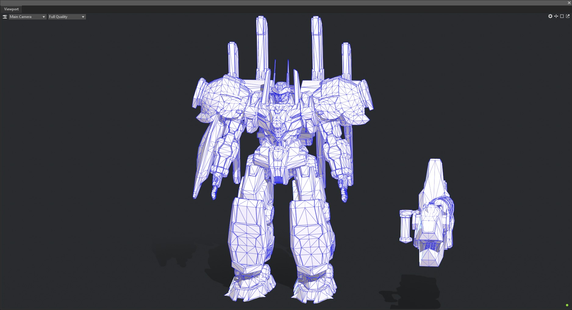 robot Low-poly 3D model_12