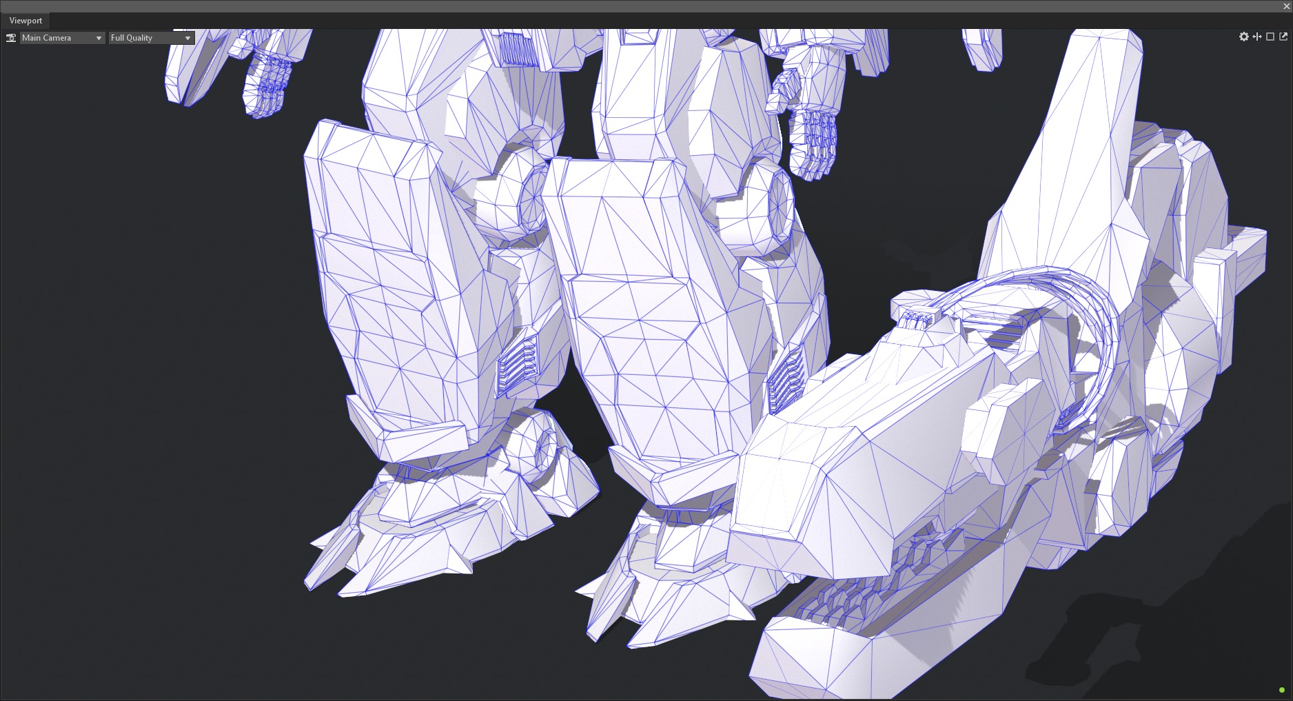 robot Low-poly 3D model_15