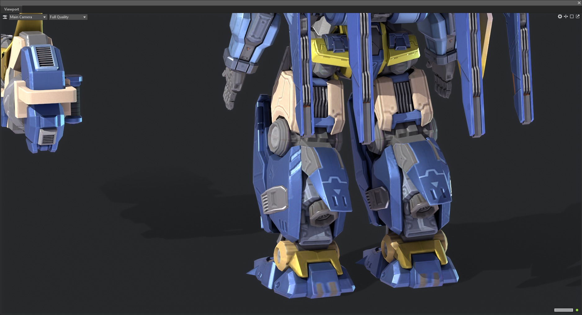 robot Low-poly 3D model_8