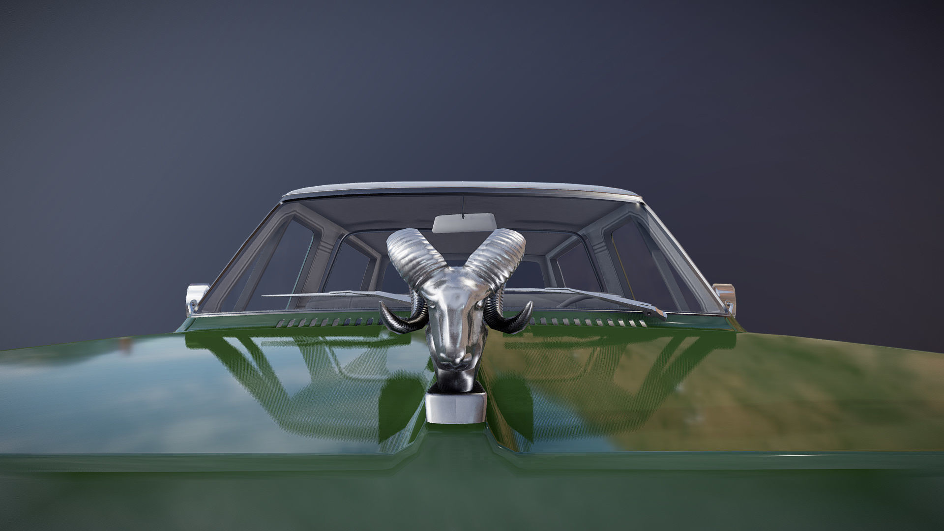 Dodge Ramcharger 1979  Low-poly 3D model_21